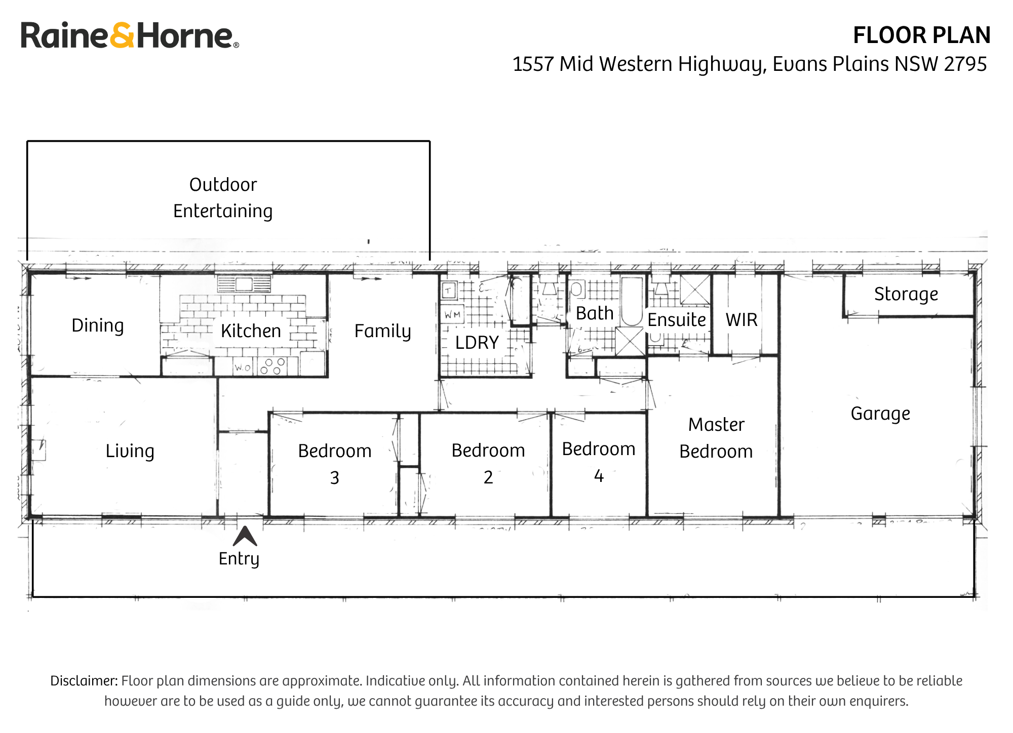 1557 Mid Western Highway, Evans Plains For Sale by Farmbuy.com - floorplan 1