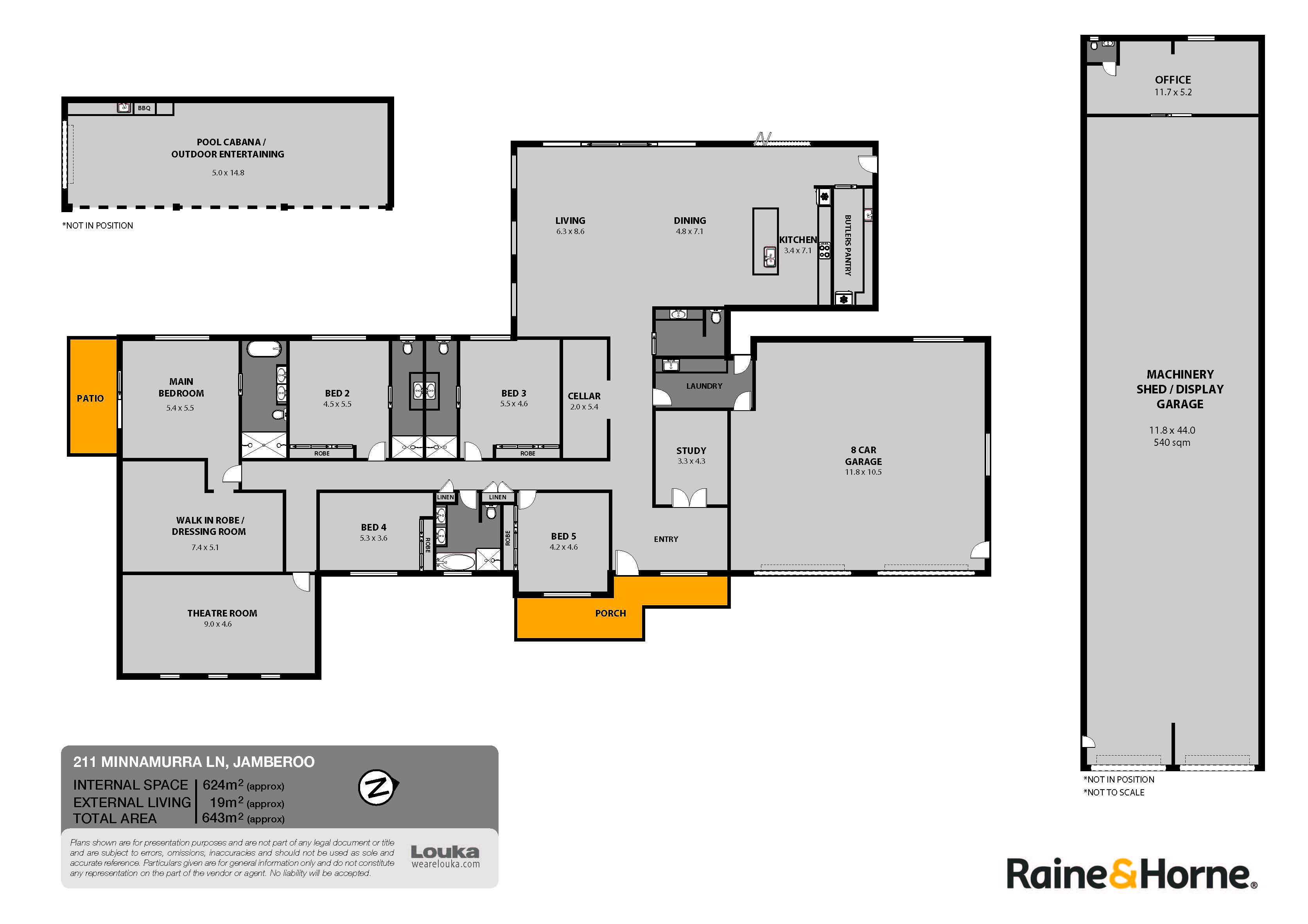 211 Minnamurra Lane, Jamberoo For Sale by Farmbuy.com - floorplan 1