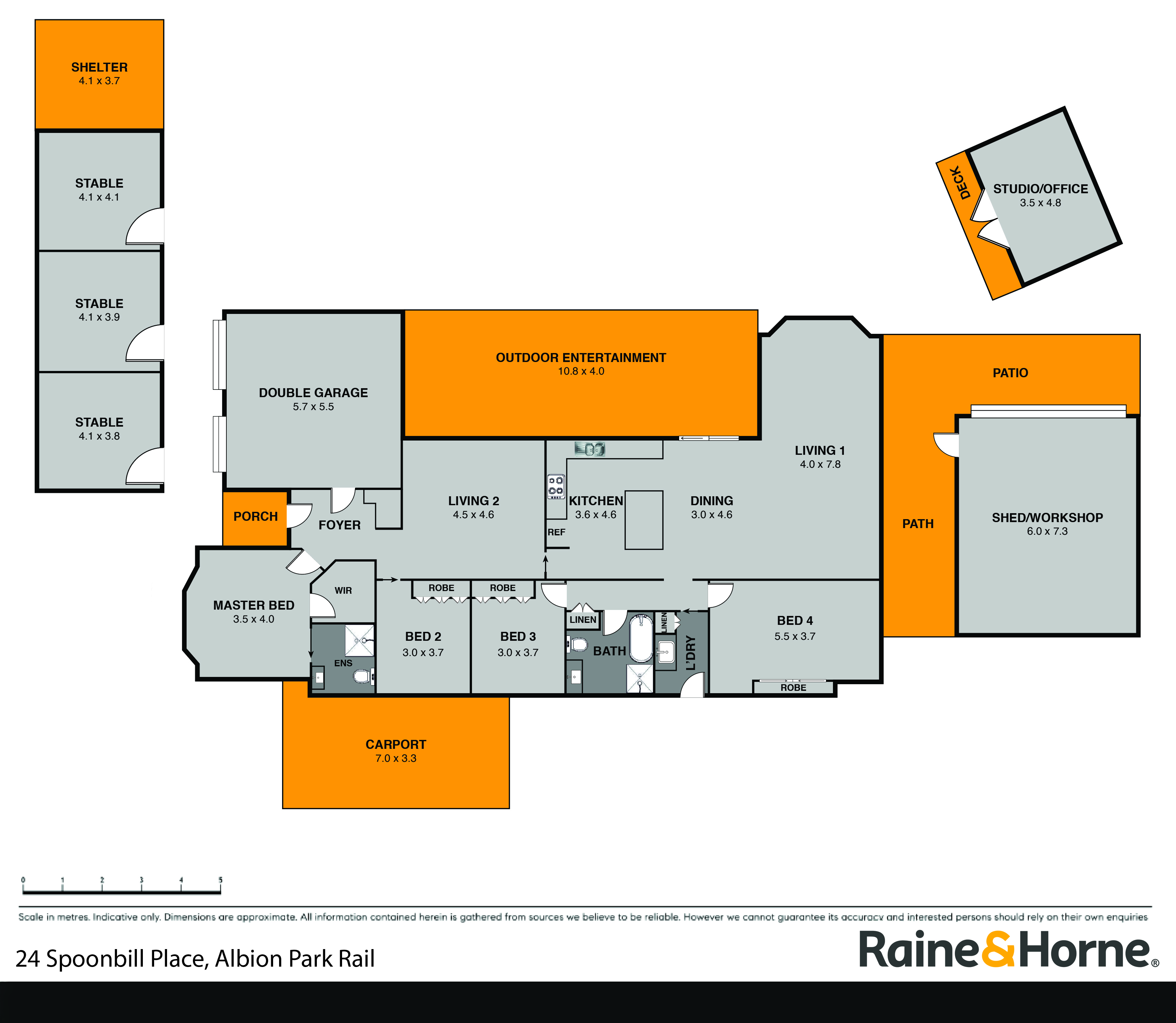 24 Spoonbill Place, Albion Park Rail For Sale by Farmbuy.com - floorplan 1