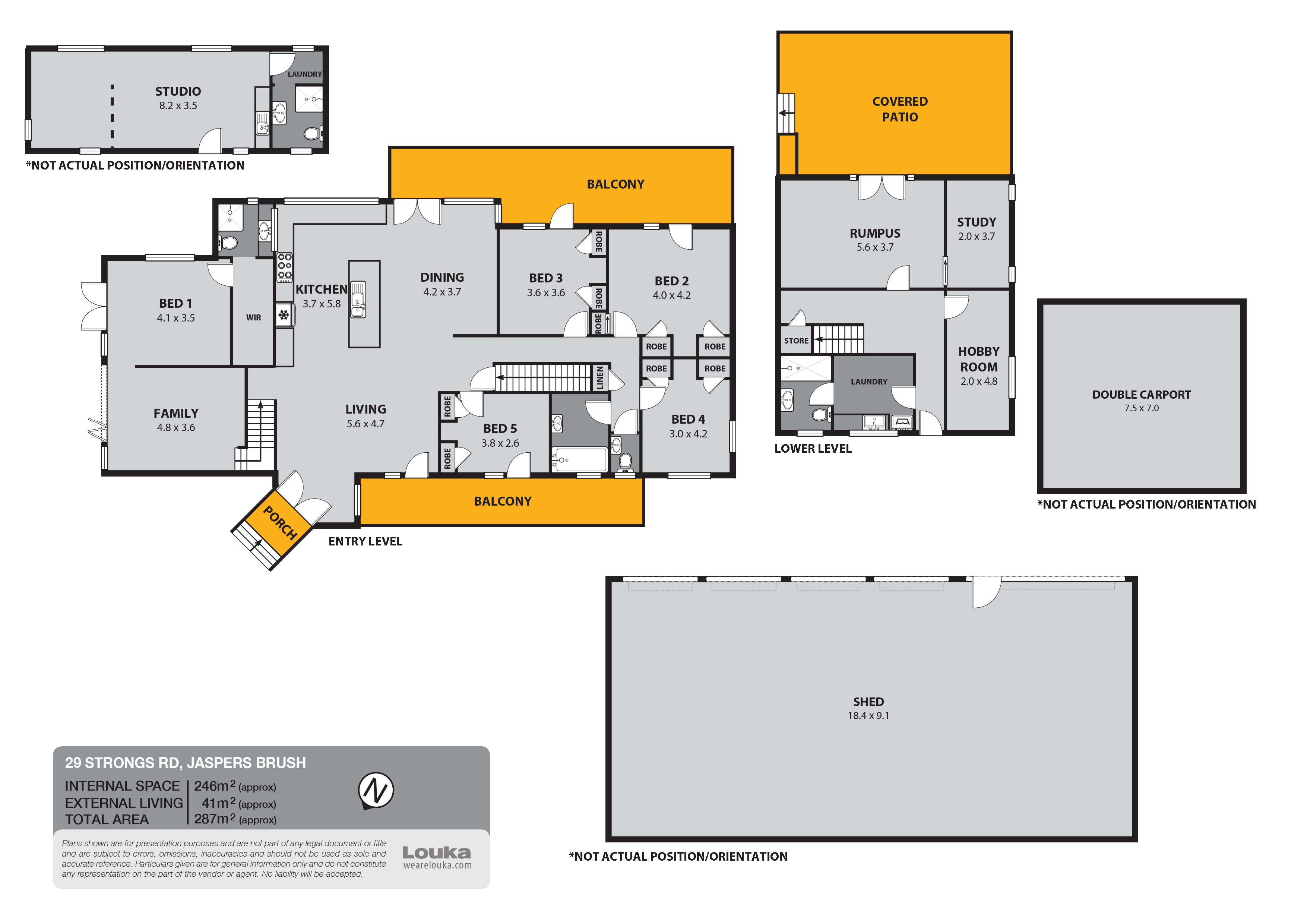 29 Strongs Road, Jaspers Brush For Sale by Farmbuy.com - floorplan 1