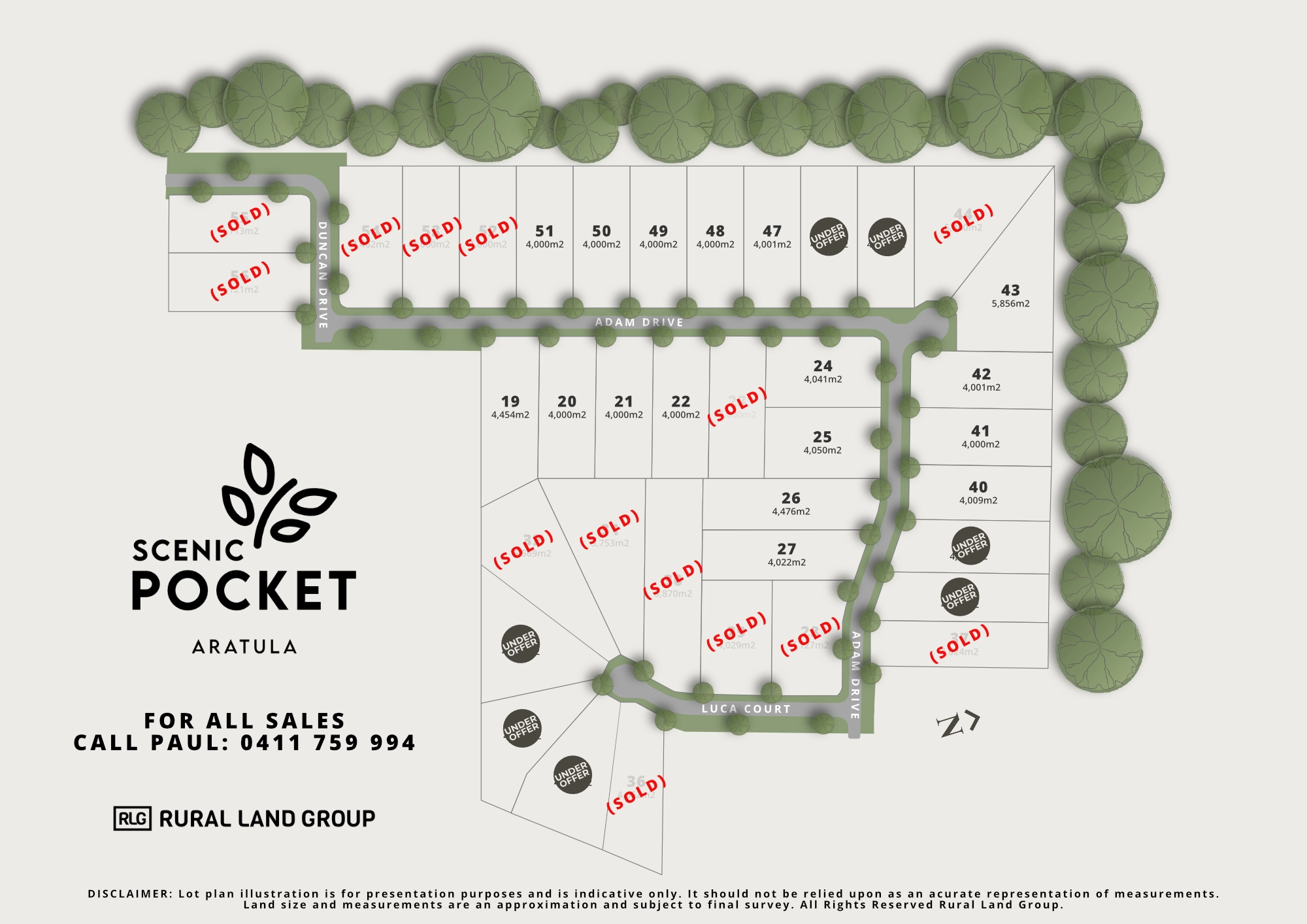 Lot 24,  Adam Drive (Scenic Pocket Estate), Aratula Sold by Farmbuy.com - image 4