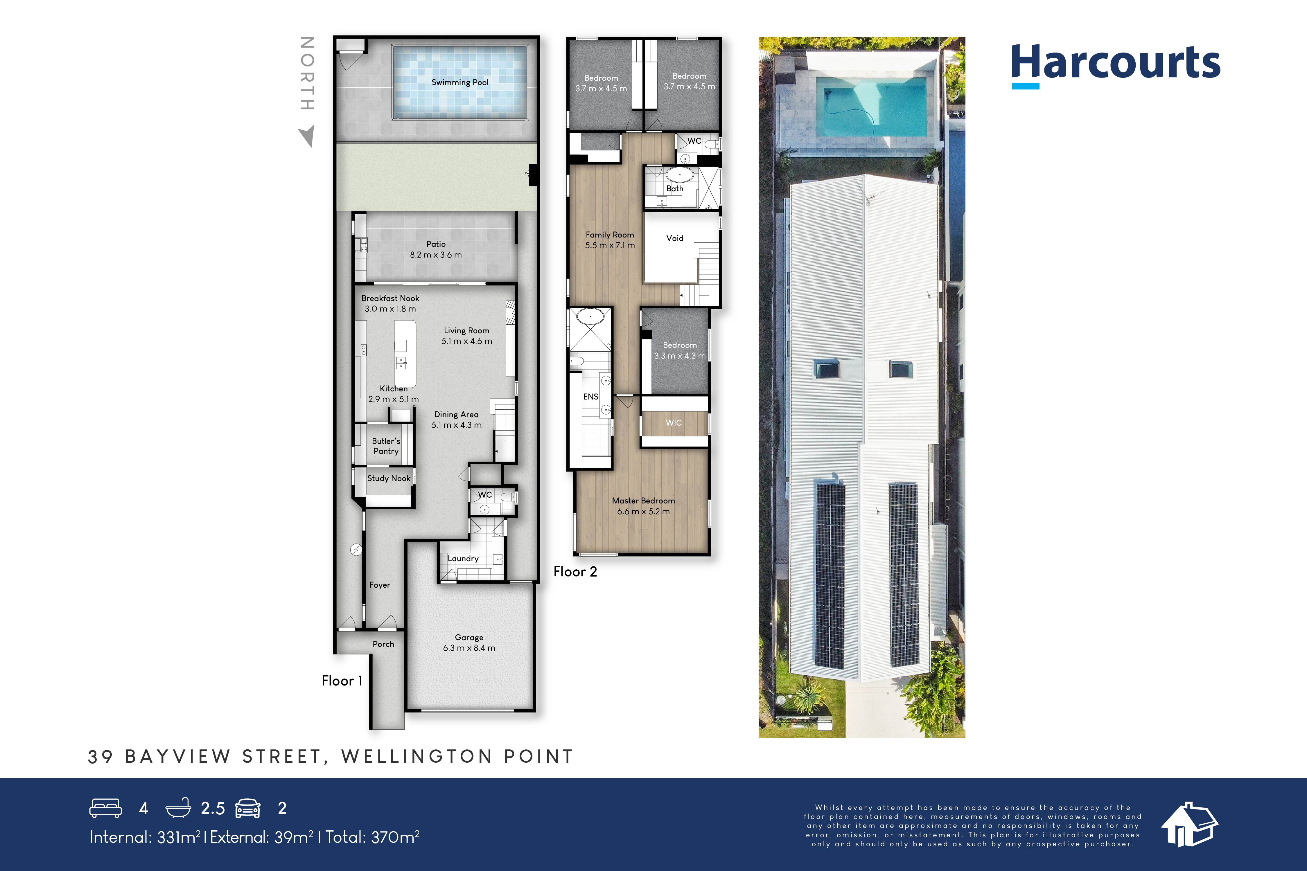 39 Bayview Street, WELLINGTON POINT, QLD 4160 House for Sale