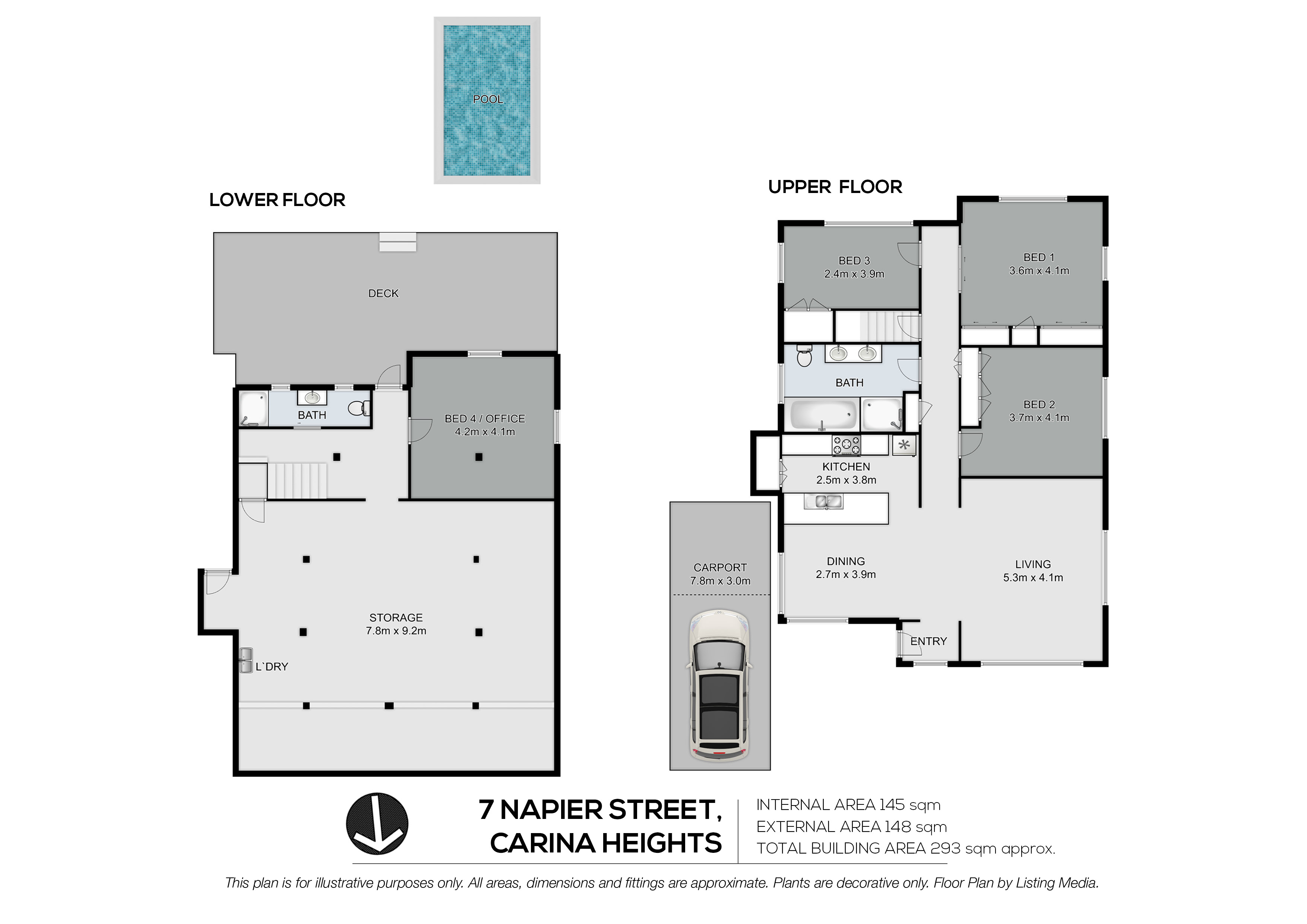 7 Napier Street, CARINA HEIGHTS, QLD 4152 House for Sale