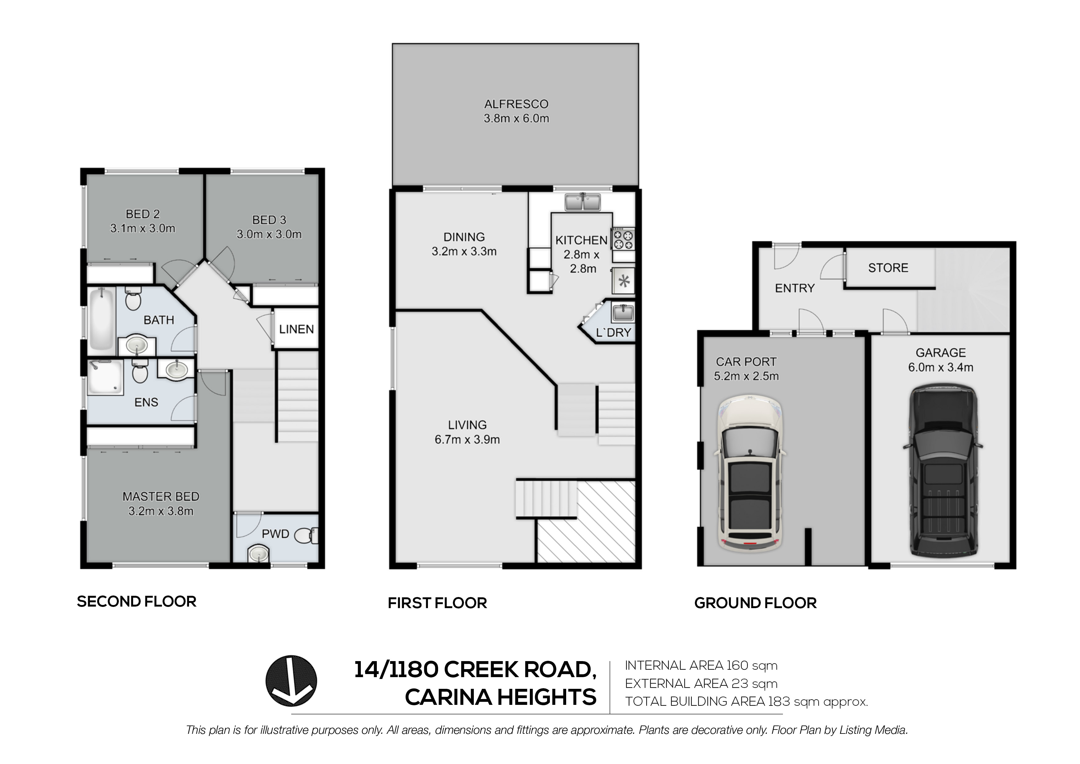 14/1180 Creek Road, CARINA HEIGHTS, QLD 4152 Townhouse for Sale