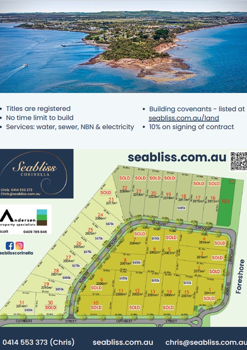 Lot 13 Cuthbert Street, Corinella SJD Homes