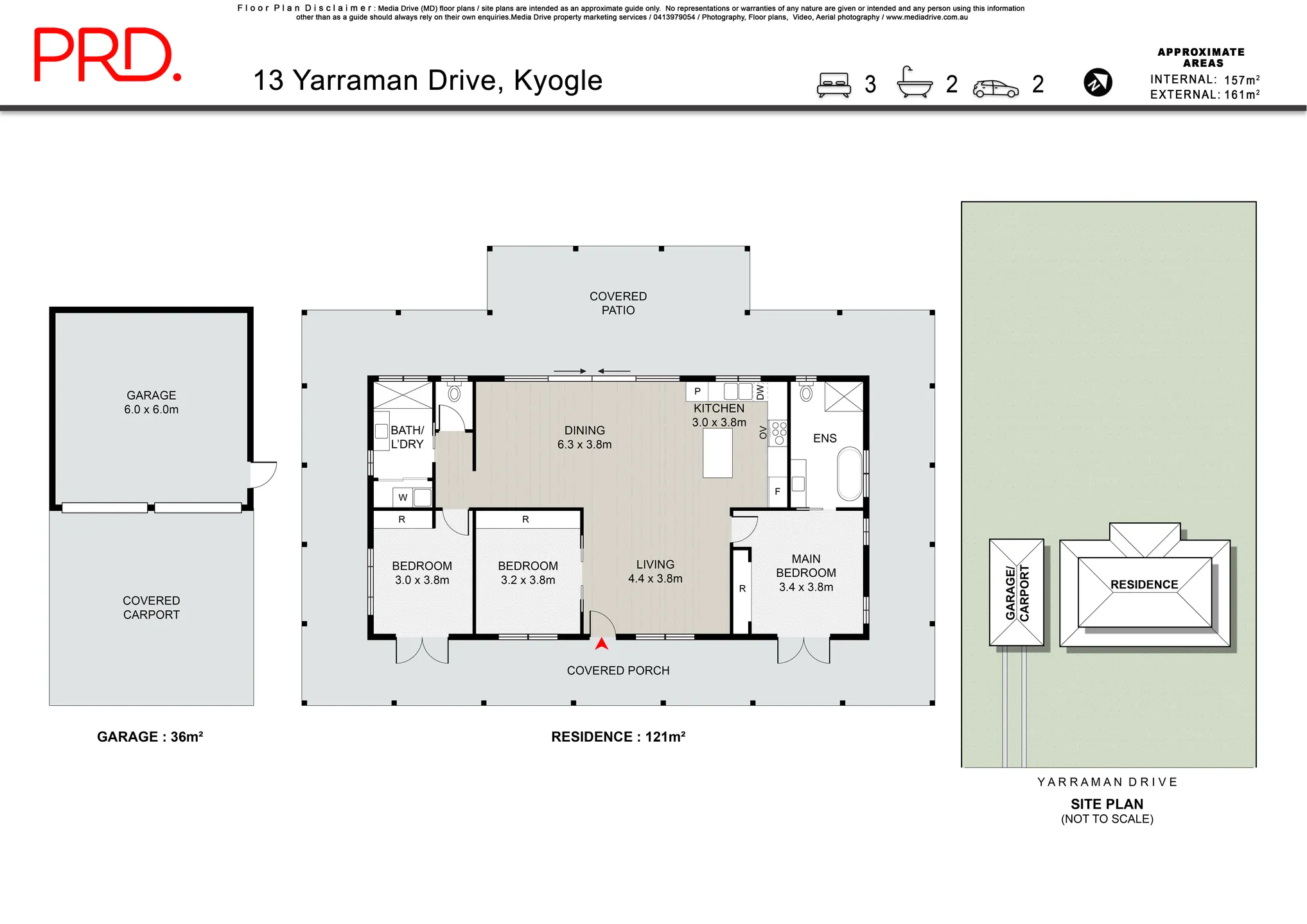 13 Yarraman Drive, Kyogle For Sale by Farmbuy.com - floorplan 1