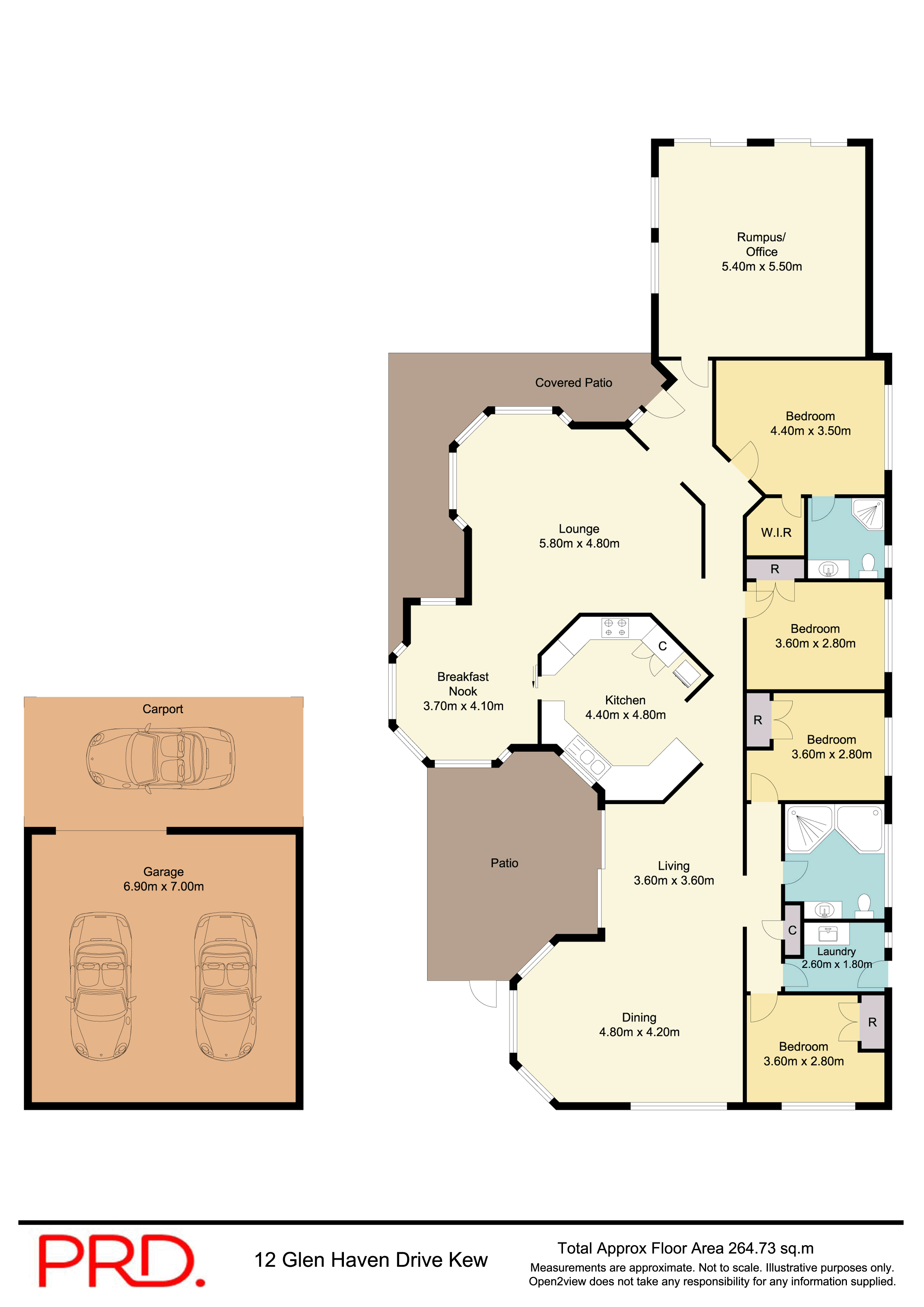 12 Glen Haven Drive, Kew For Sale by Farmbuy.com - floorplan 1