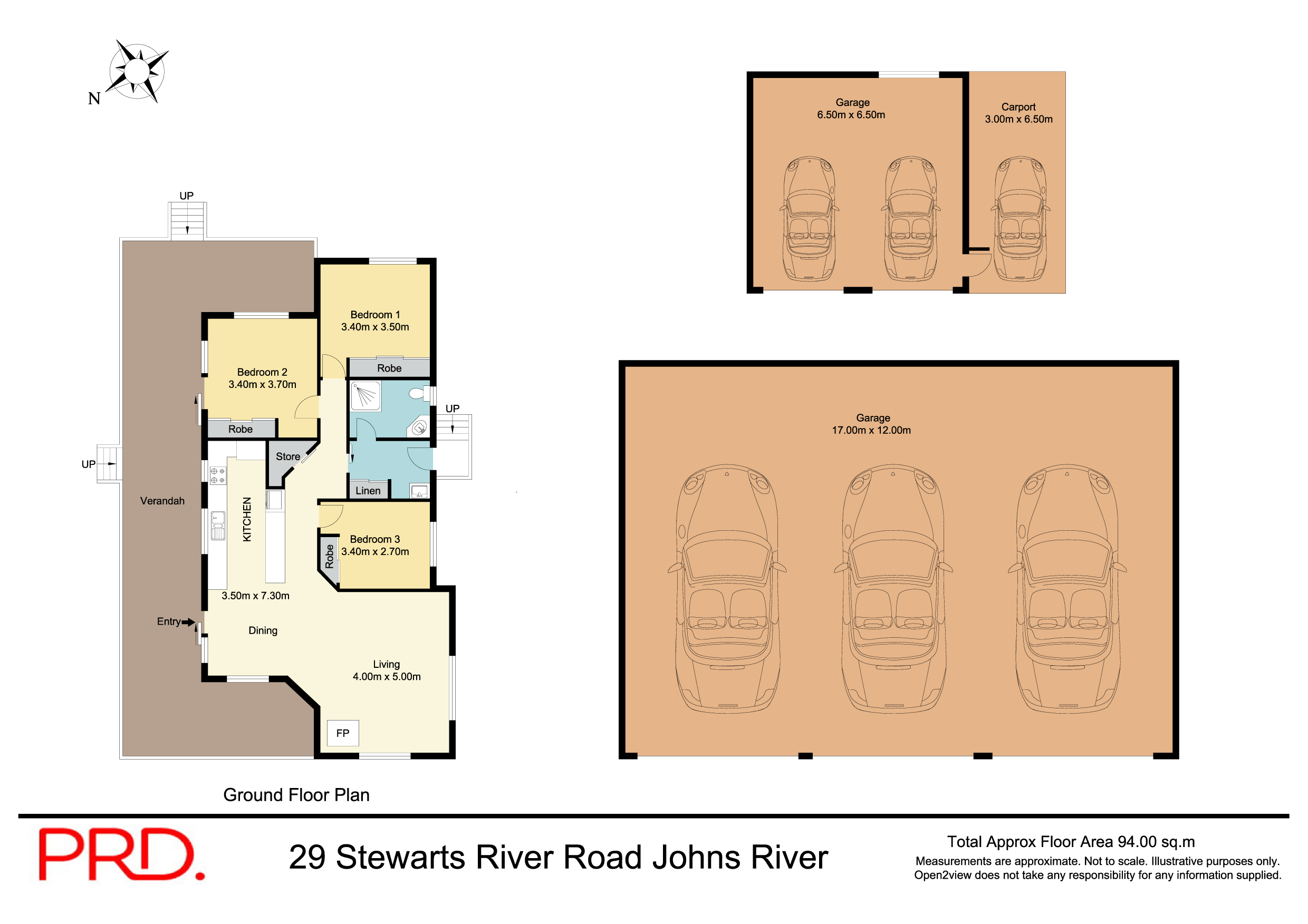 29 Stewarts River Road, Johns River Auction by Farmbuy.com - floorplan 1