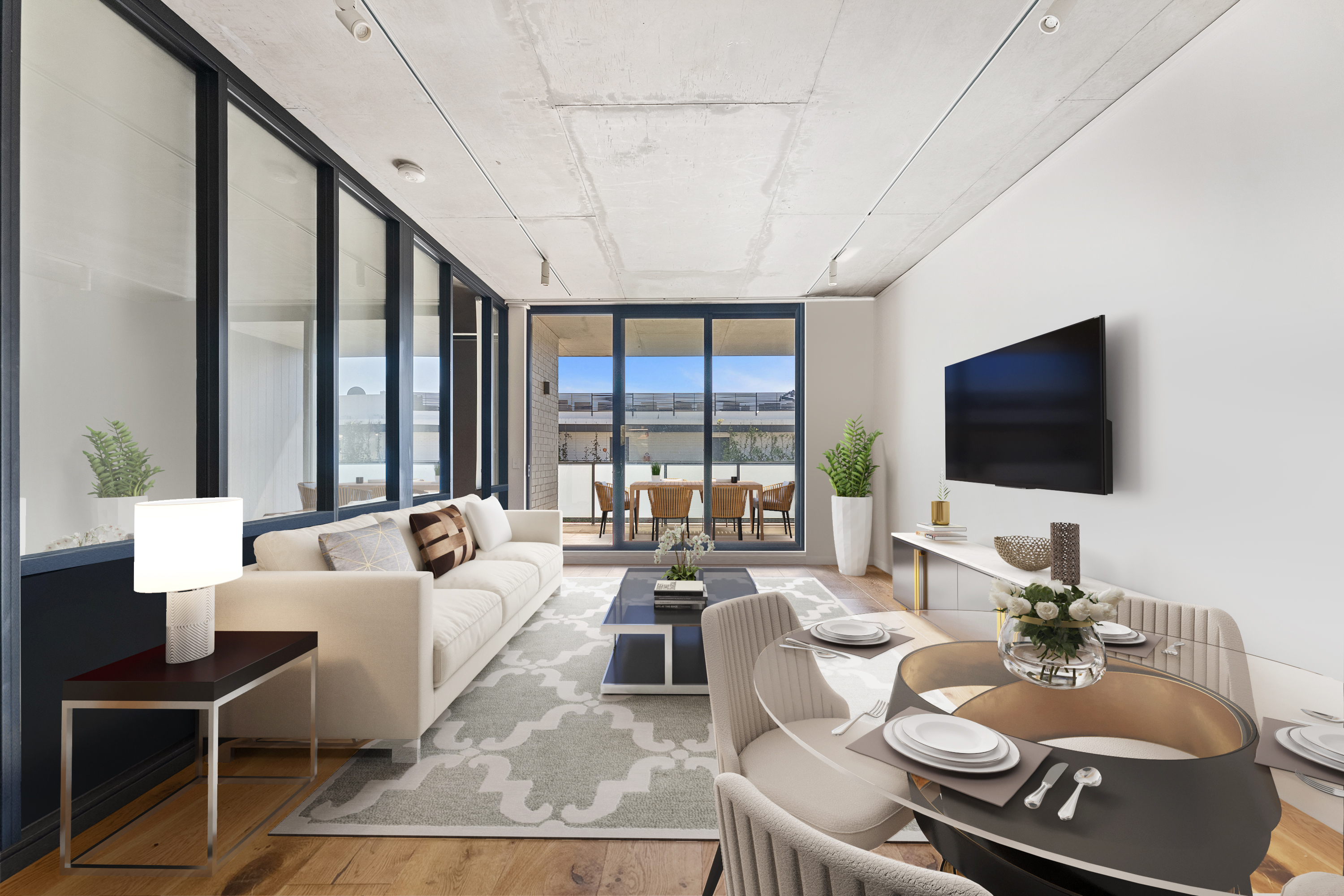 Luxury Top-Floor Apartment with Panoramic City Views!