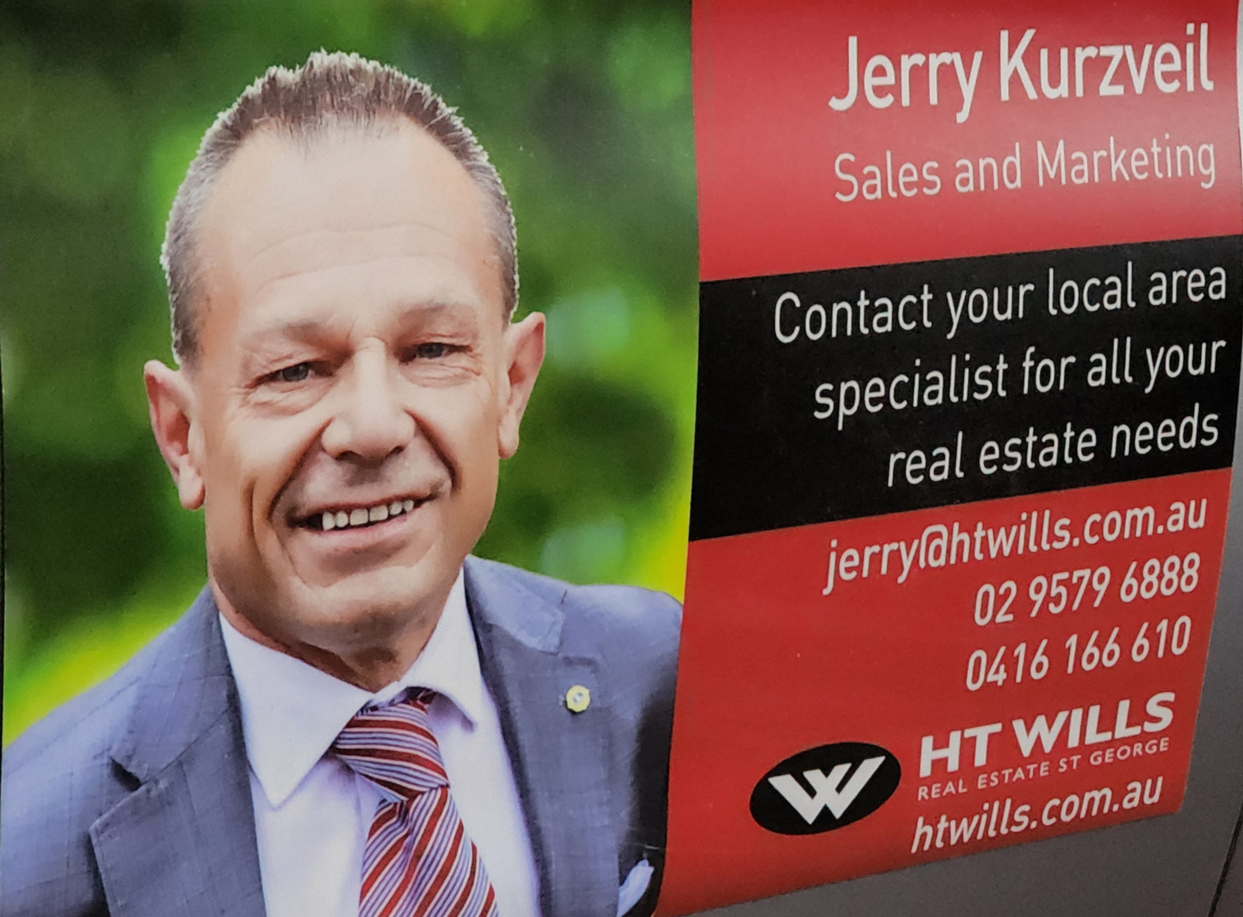 Image: SOLD BY JERRY KURZVEIL