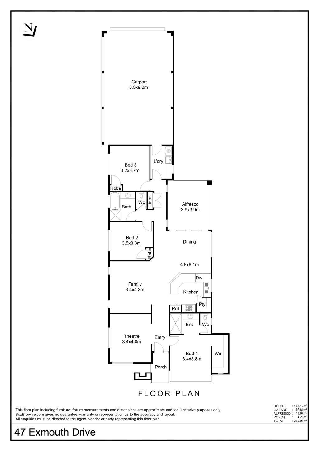 3x2 House for  at BUTLER