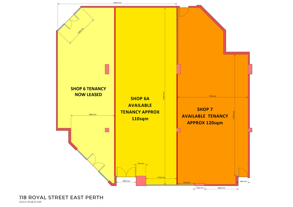 x Retail for  at EAST PERTH