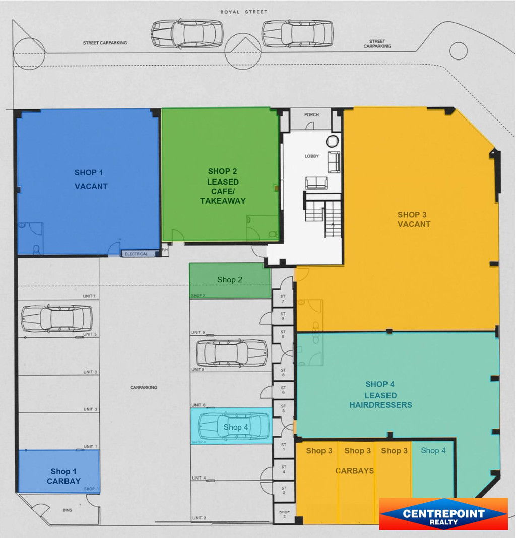 x Retail for  at EAST PERTH
