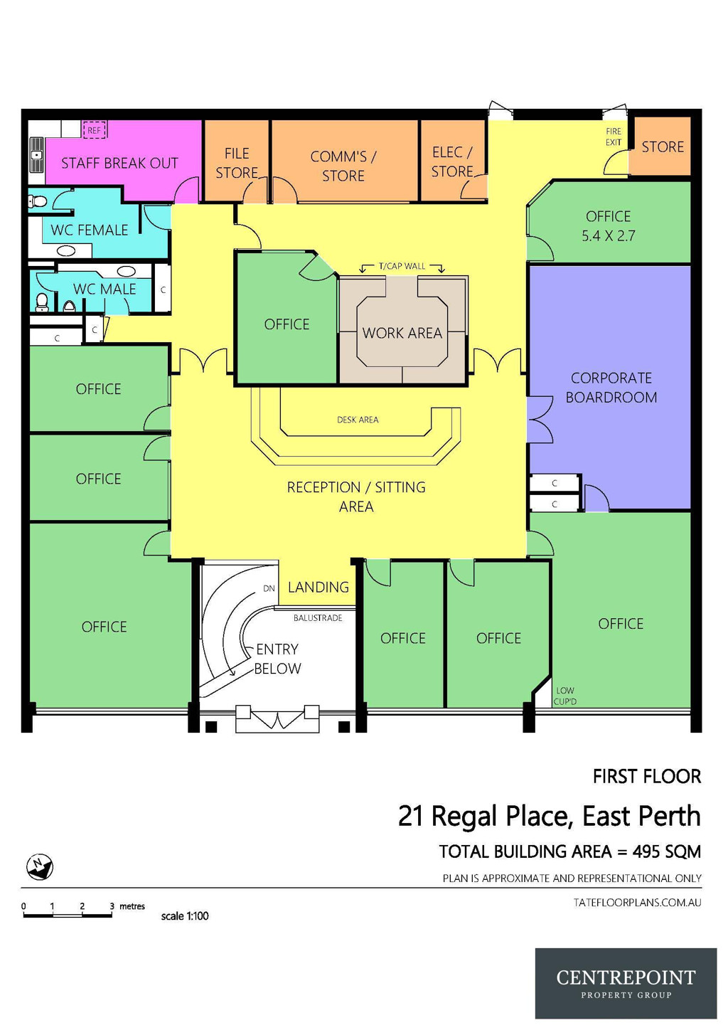x Offices for  at EAST PERTH