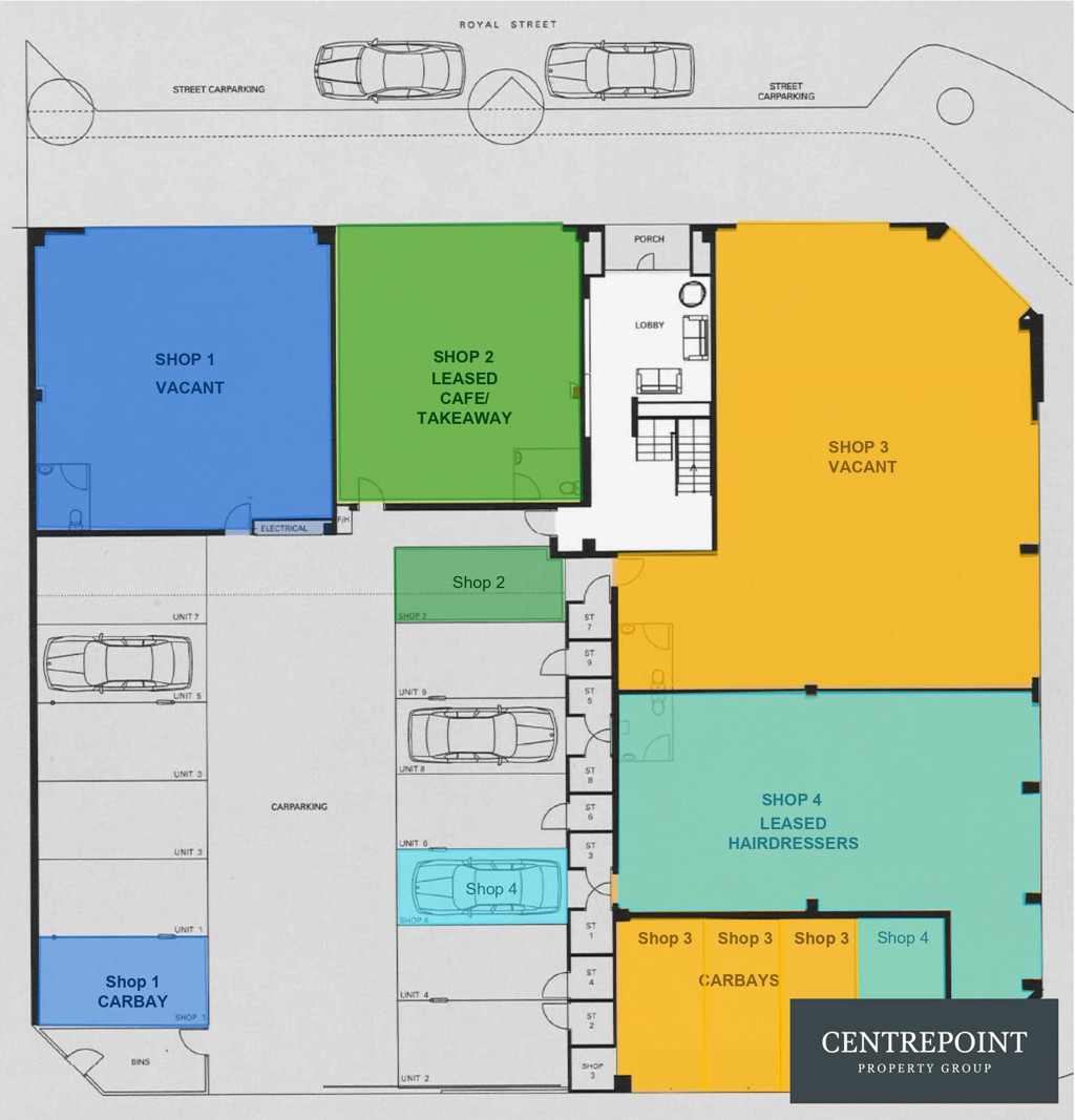 x Retail for  at EAST PERTH