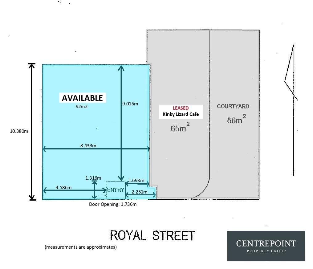 x Retail for  at EAST PERTH