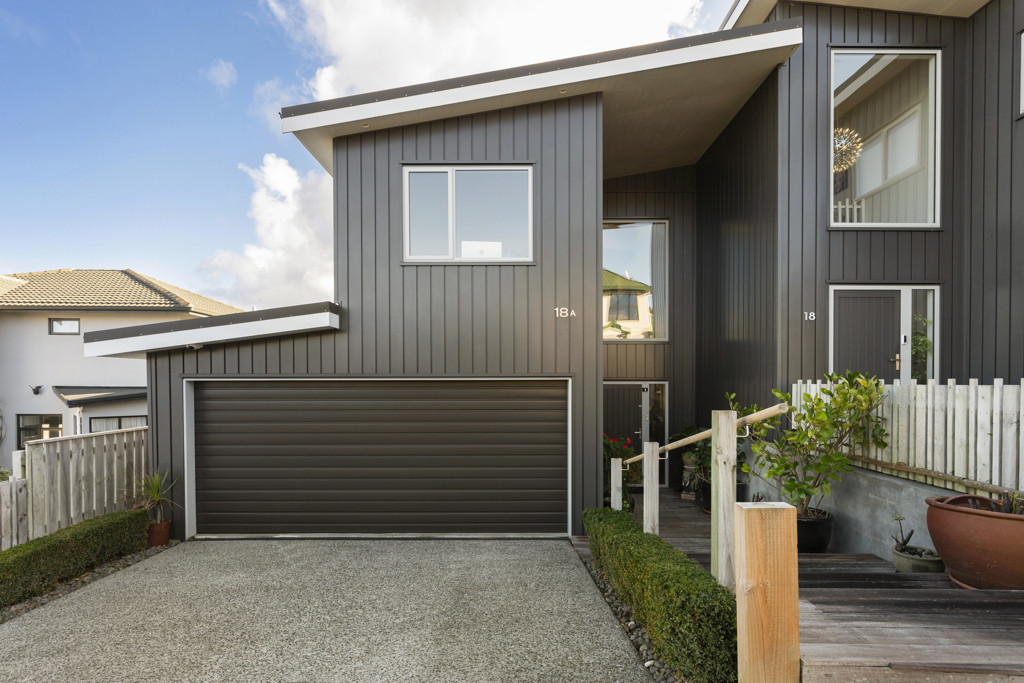 Driveway garage entry