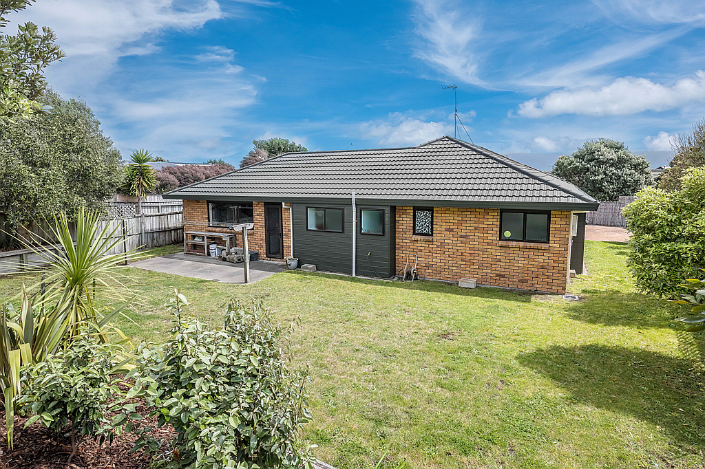 Rear of house