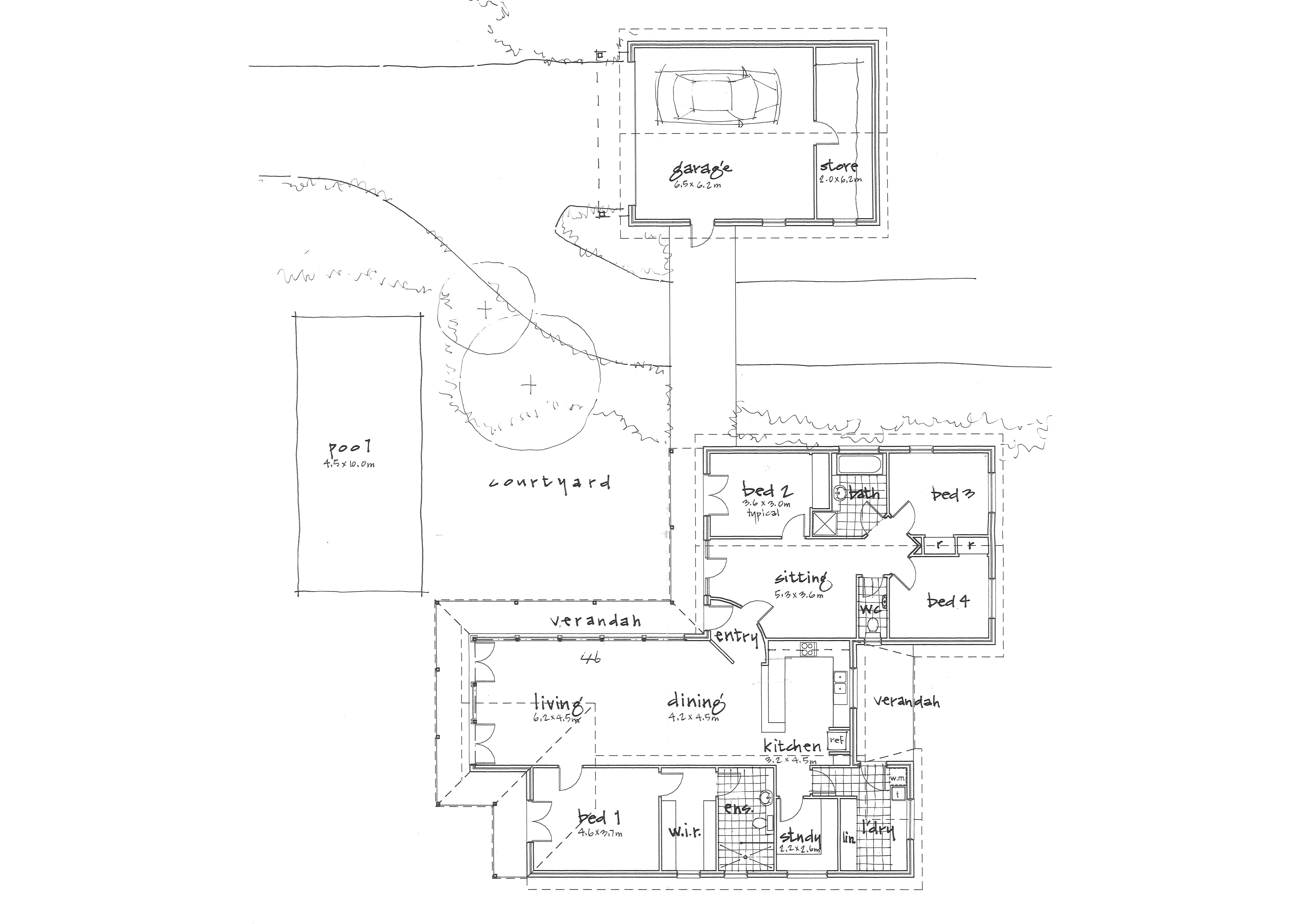 2 Fingerboard Hill, Myrtleford For Sale by Farmbuy.com - floorplan 1