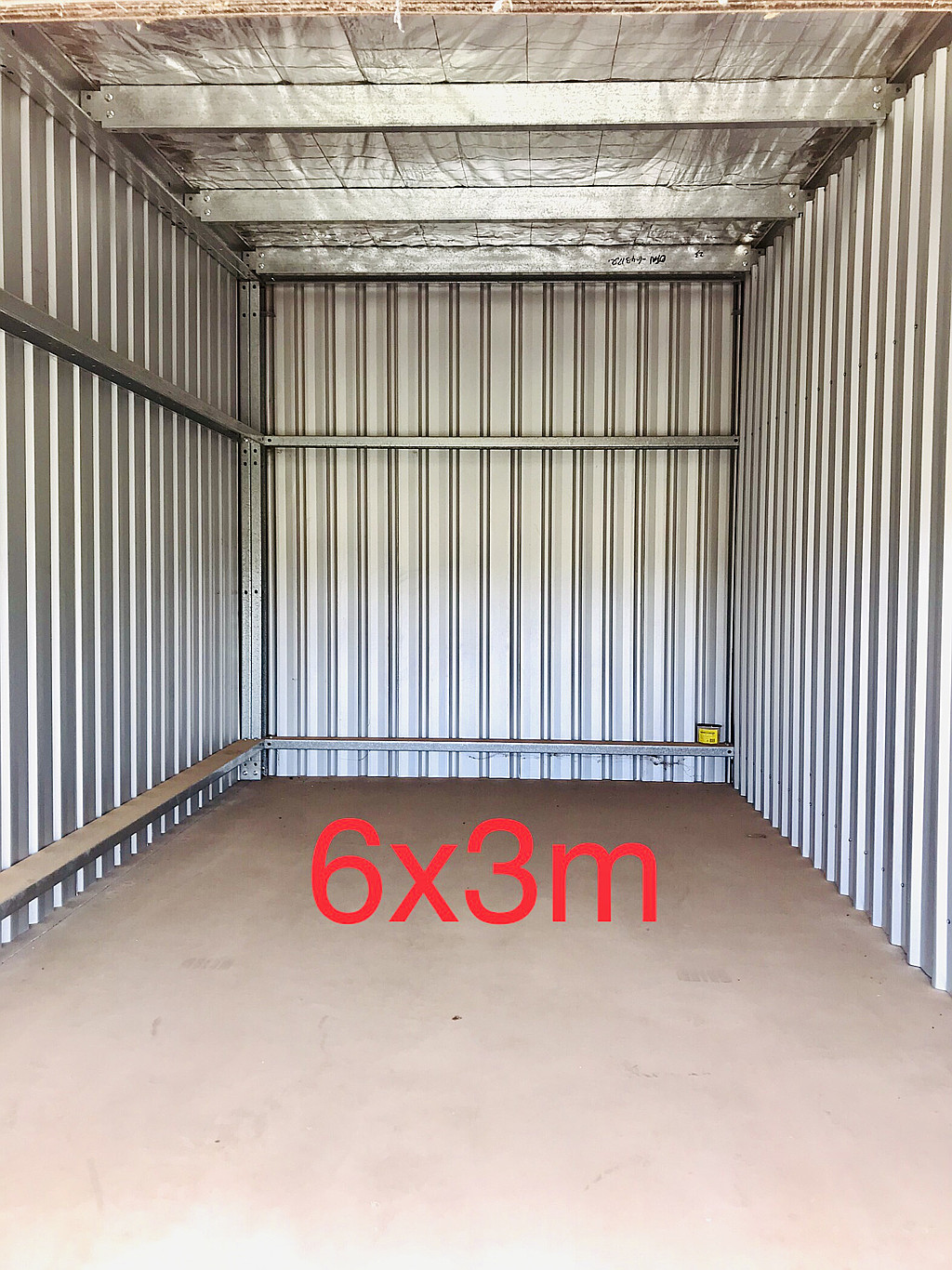 6x3M Self Storage Sheds