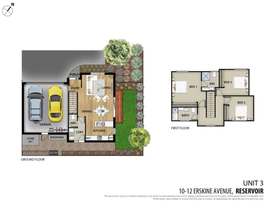 Three-bedroom modern living in an exceptional locale!