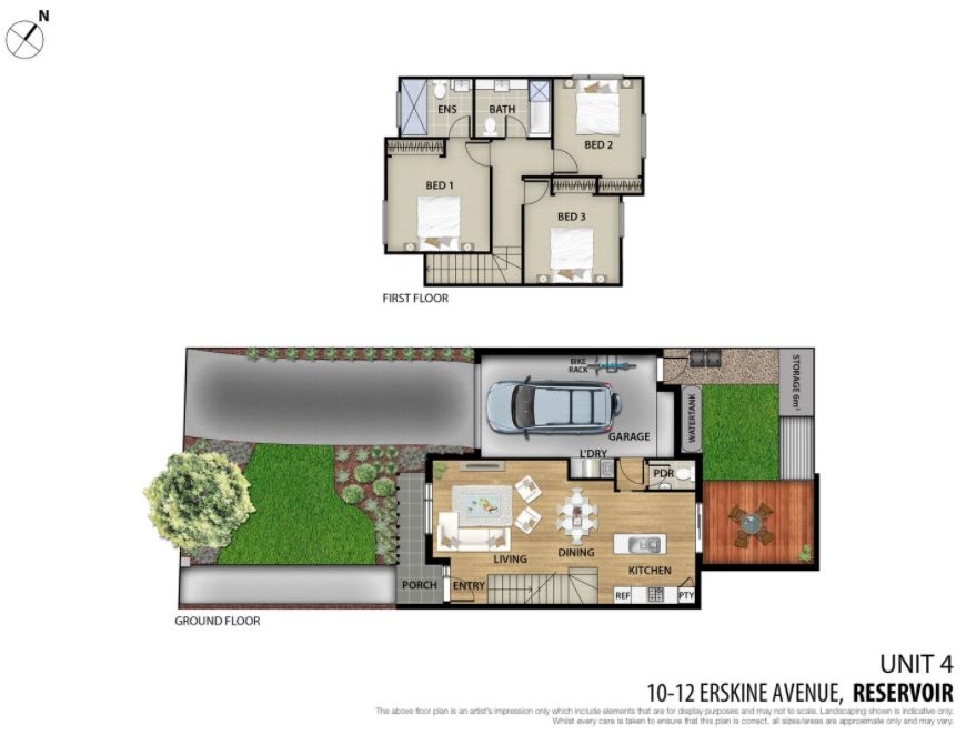 Three-bedroom modern living in an exceptional locale!