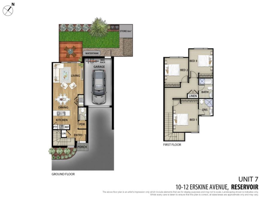 Three-bedroom modern living in an exceptional locale!