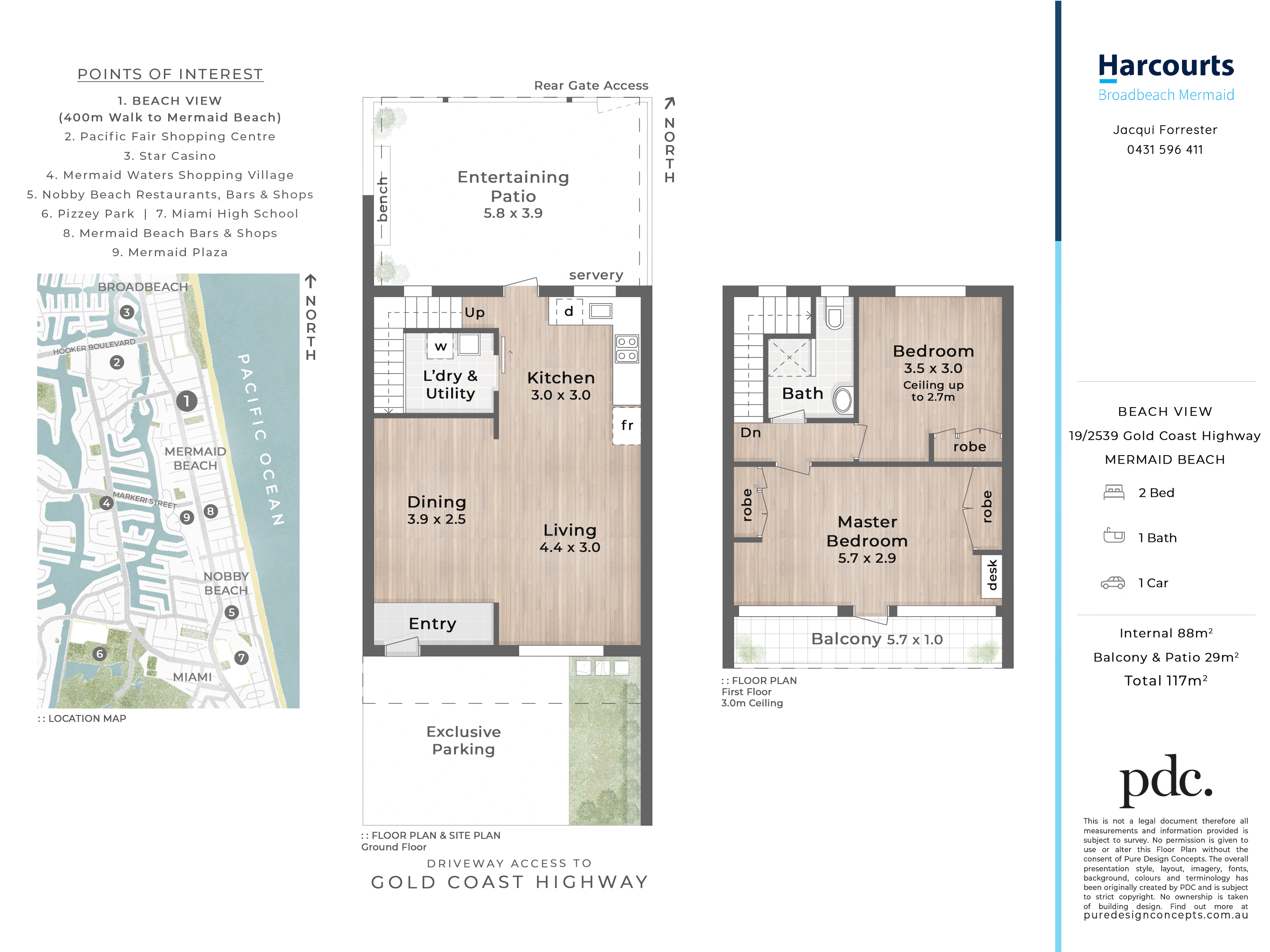 19/25392541 Gold Coast Highway, MERMAID BEACH, QLD 4218 Townhouse
