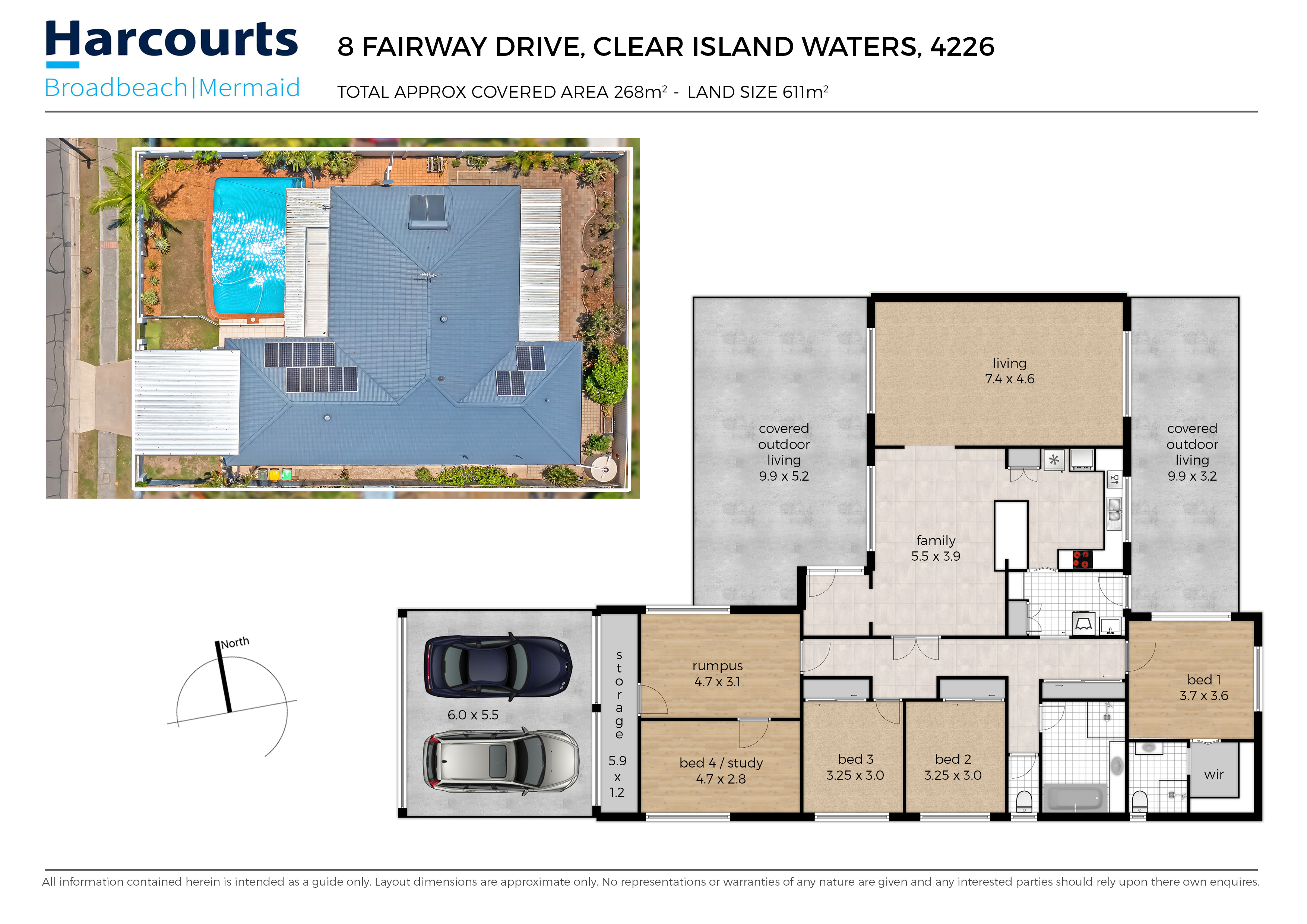 8 Fairway Drive, CLEAR ISLAND WATERS, QLD 4226 House for Sale