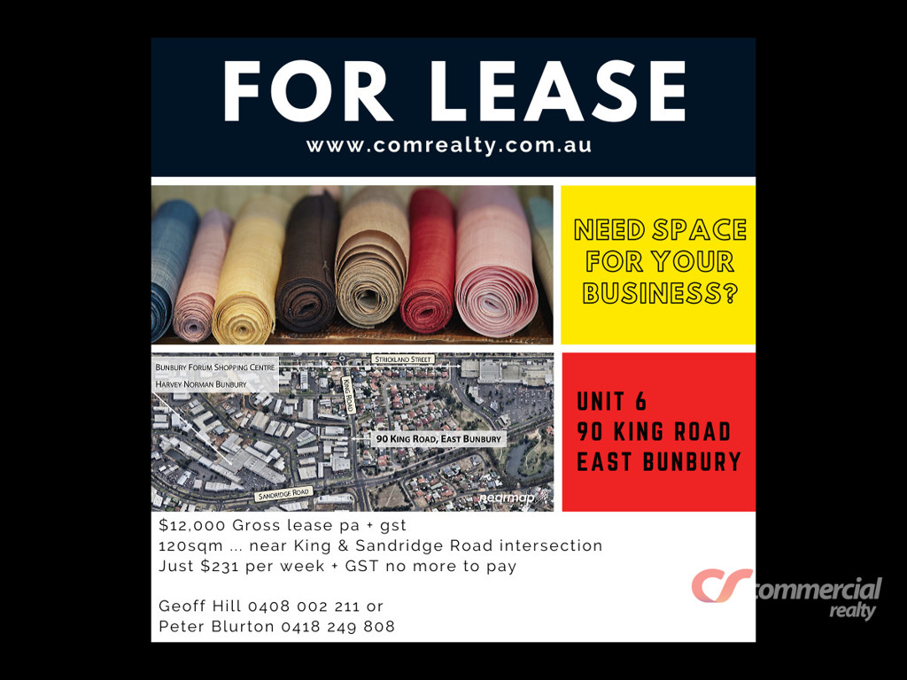 Unit 6/90 King Road, East Bunbury WA 6230