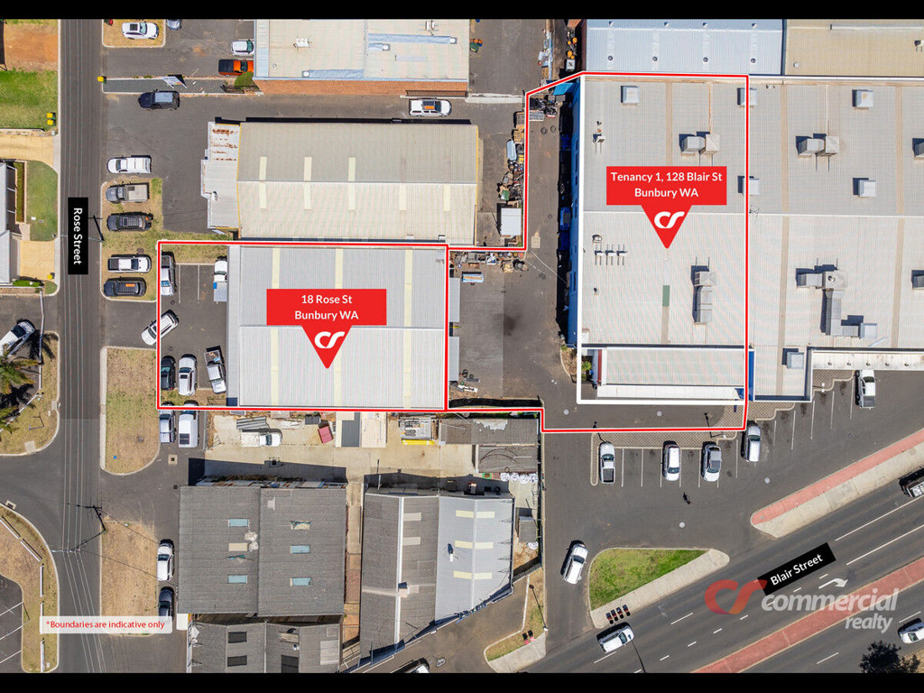 Tenancy 2/128 Blair St (23 Stuart St) & 18 Rose Street, Bunbury WA 6230