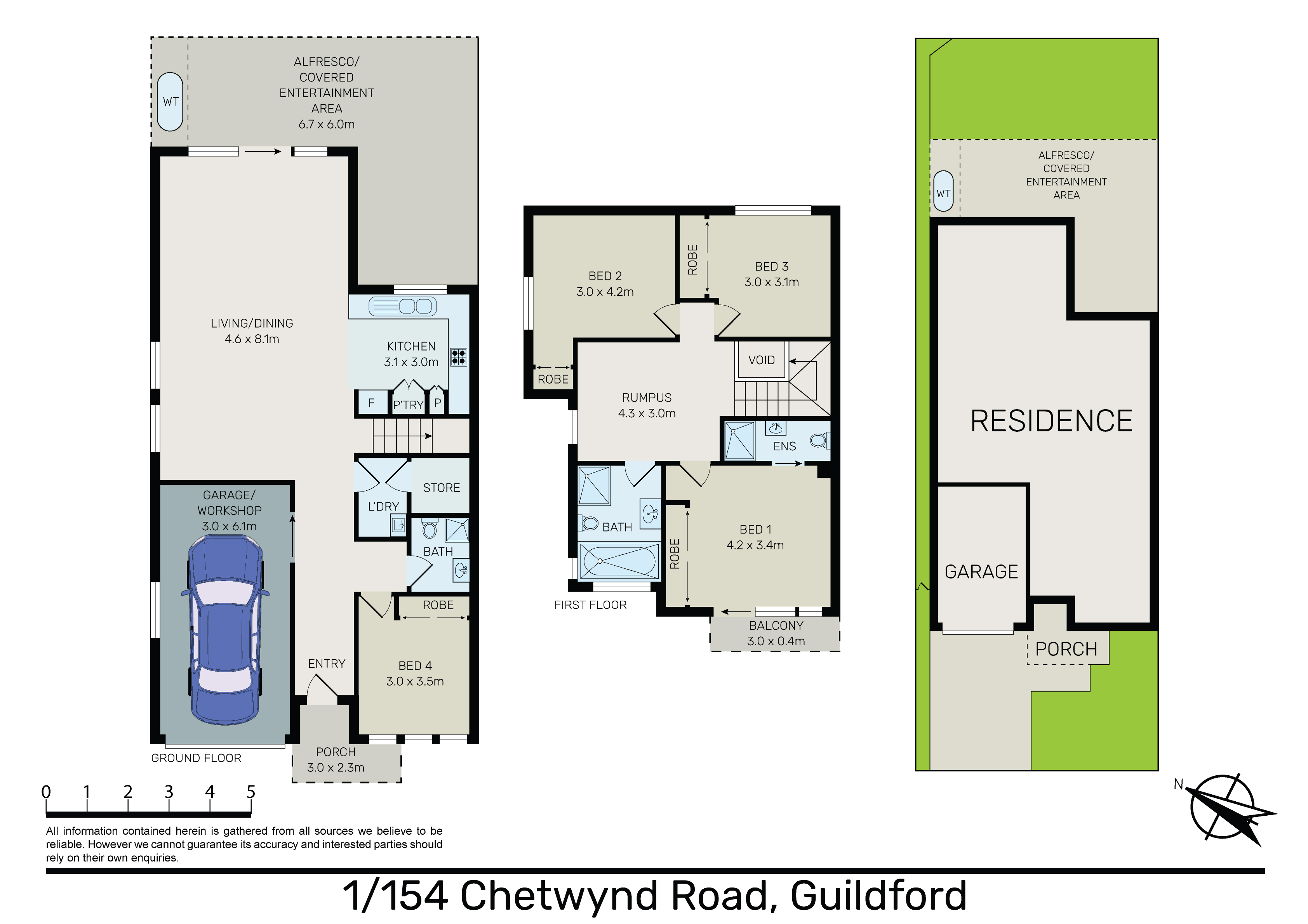 1 / 154 Chetwynd Road, Guildford
