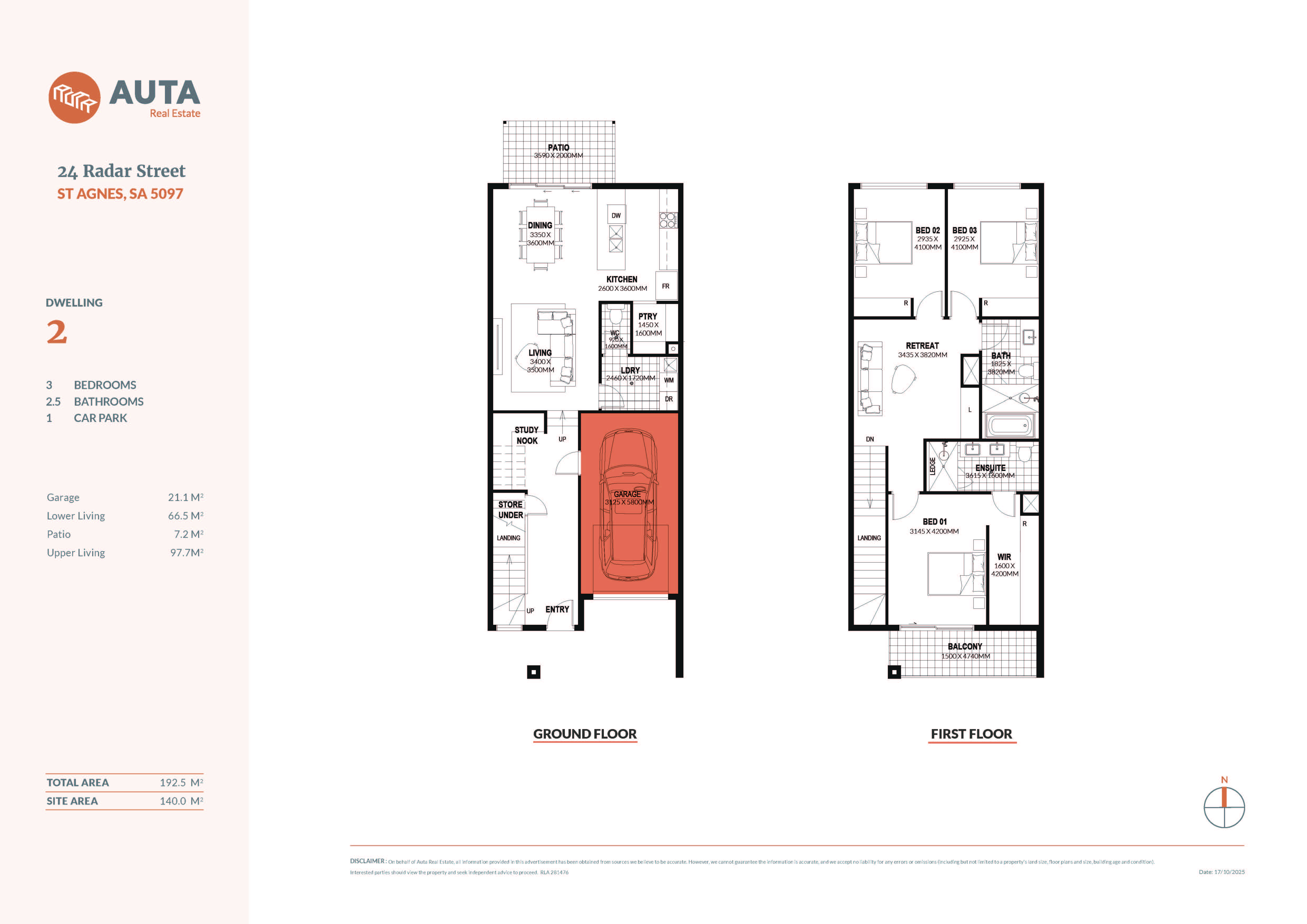 D1-D6/24 Radar Street, ST AGNES, SA 5097 11