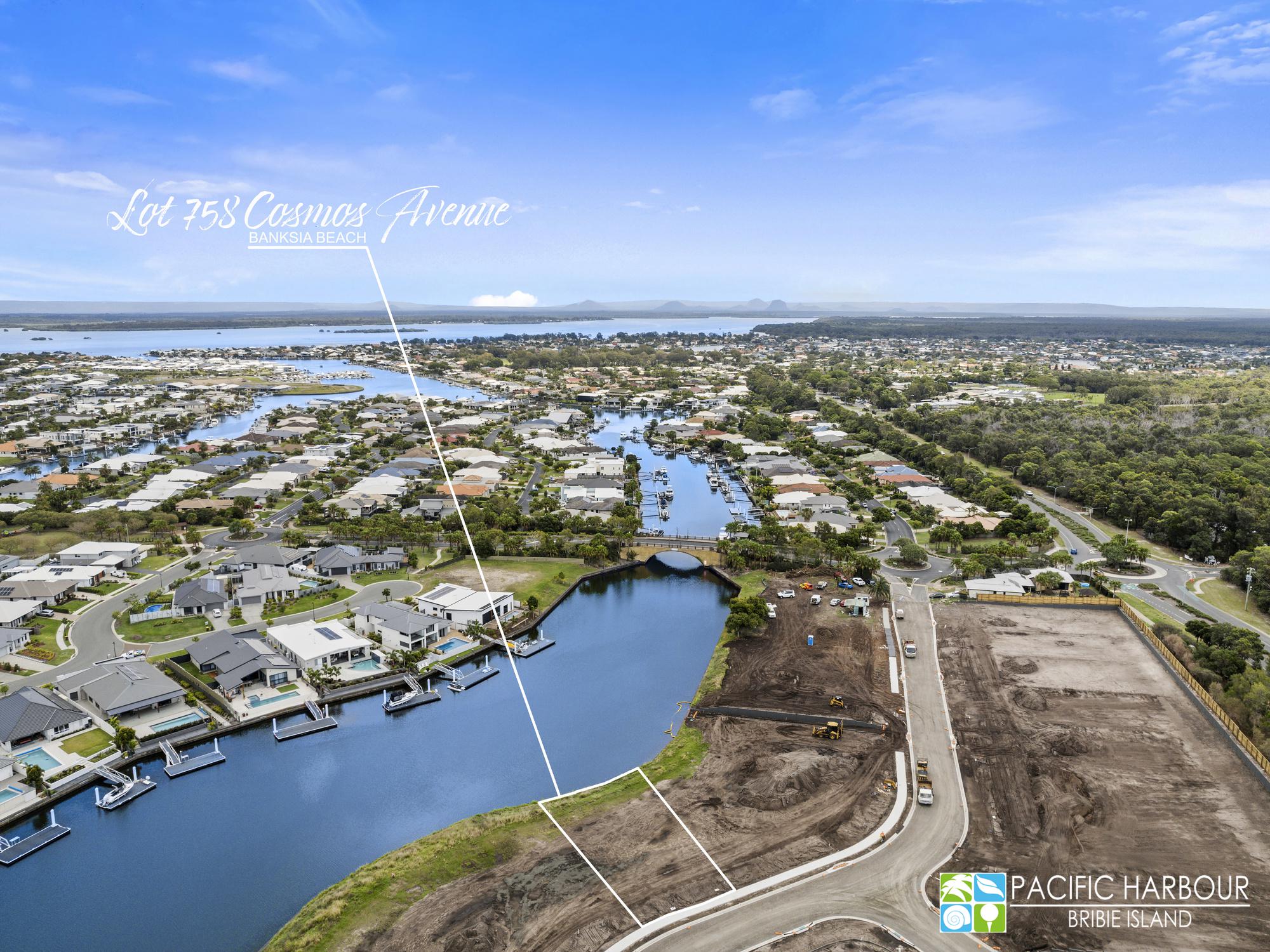 Waterfront block with direct ocean access