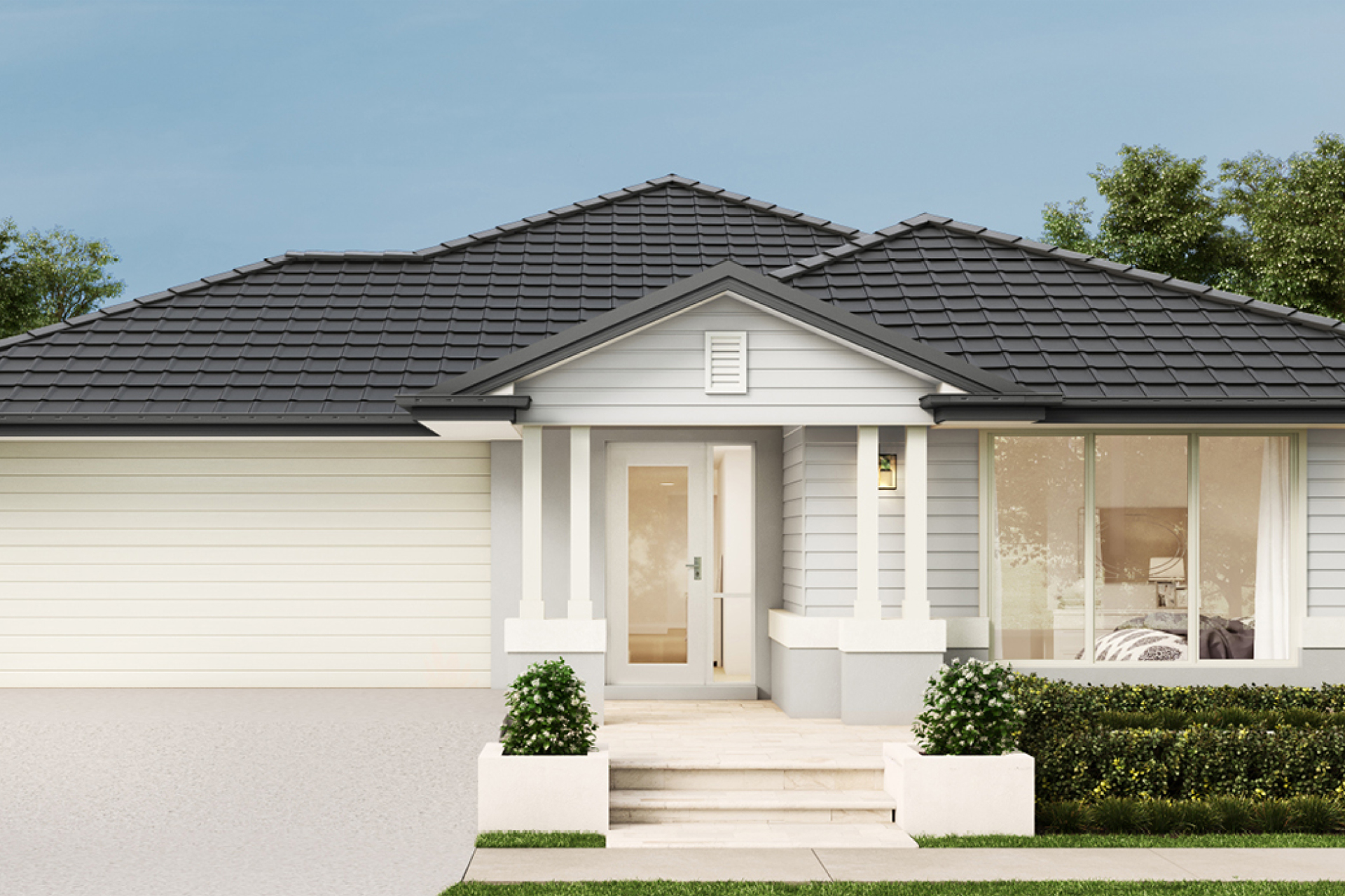 LUXURIOUS HAMPTON STYLE 4 BED HOME ON LARGE LAND