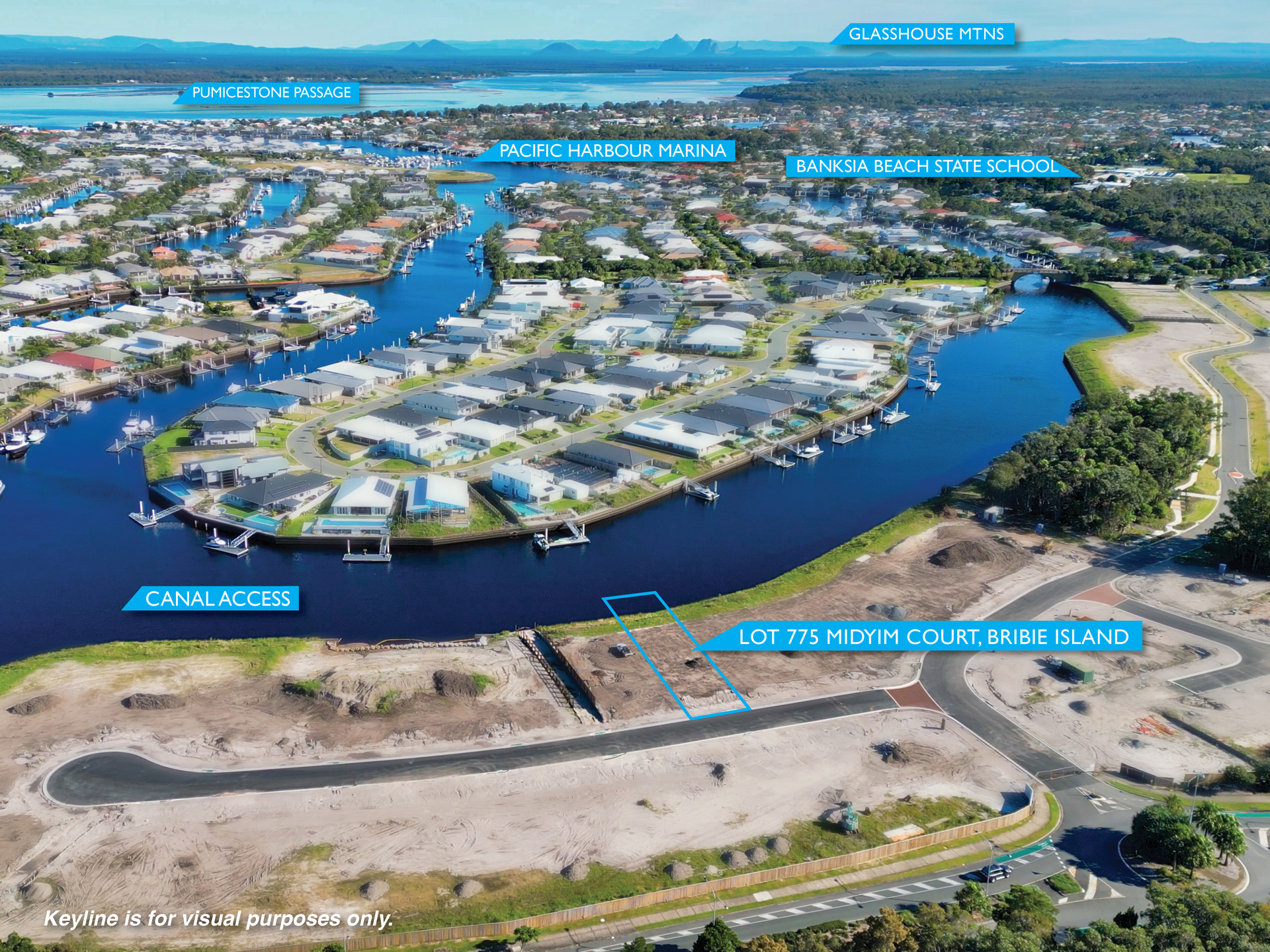 CANAL BLOCK WITH DEEP WATER OCEAN ACCESS