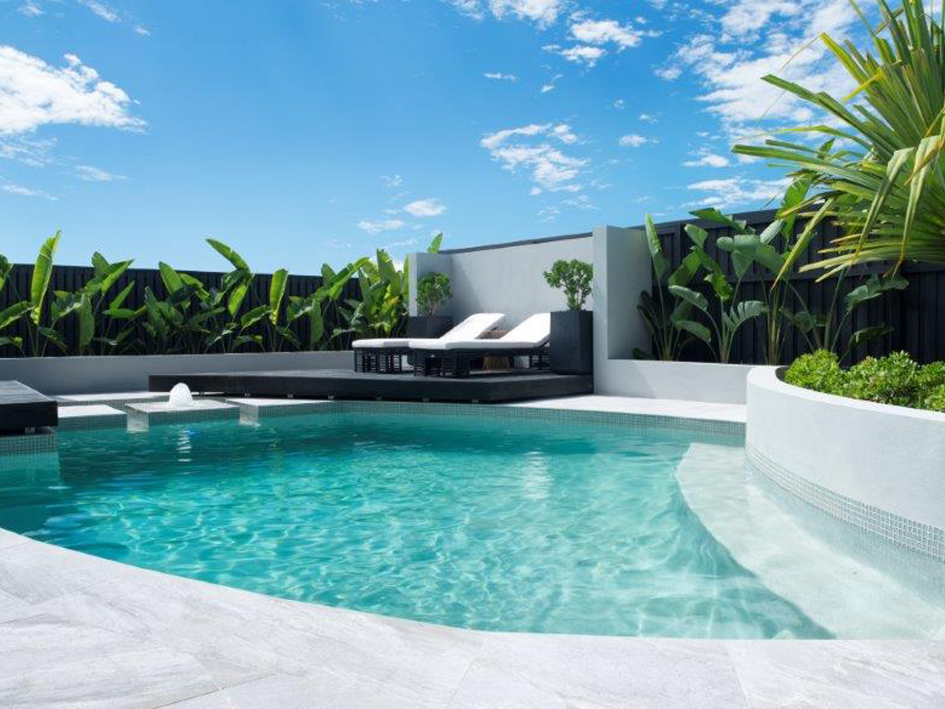 UNIQUE AND EXQUISITE HOME WITH CHARMING POOL