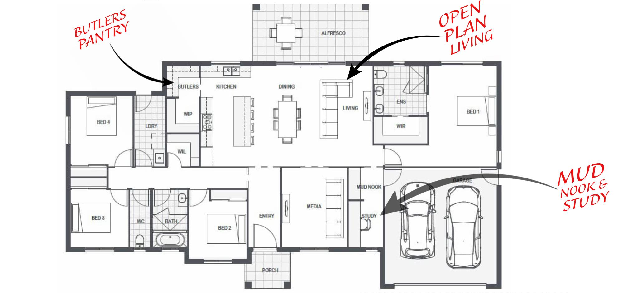 Harrisville – L36835795 Floor Plan