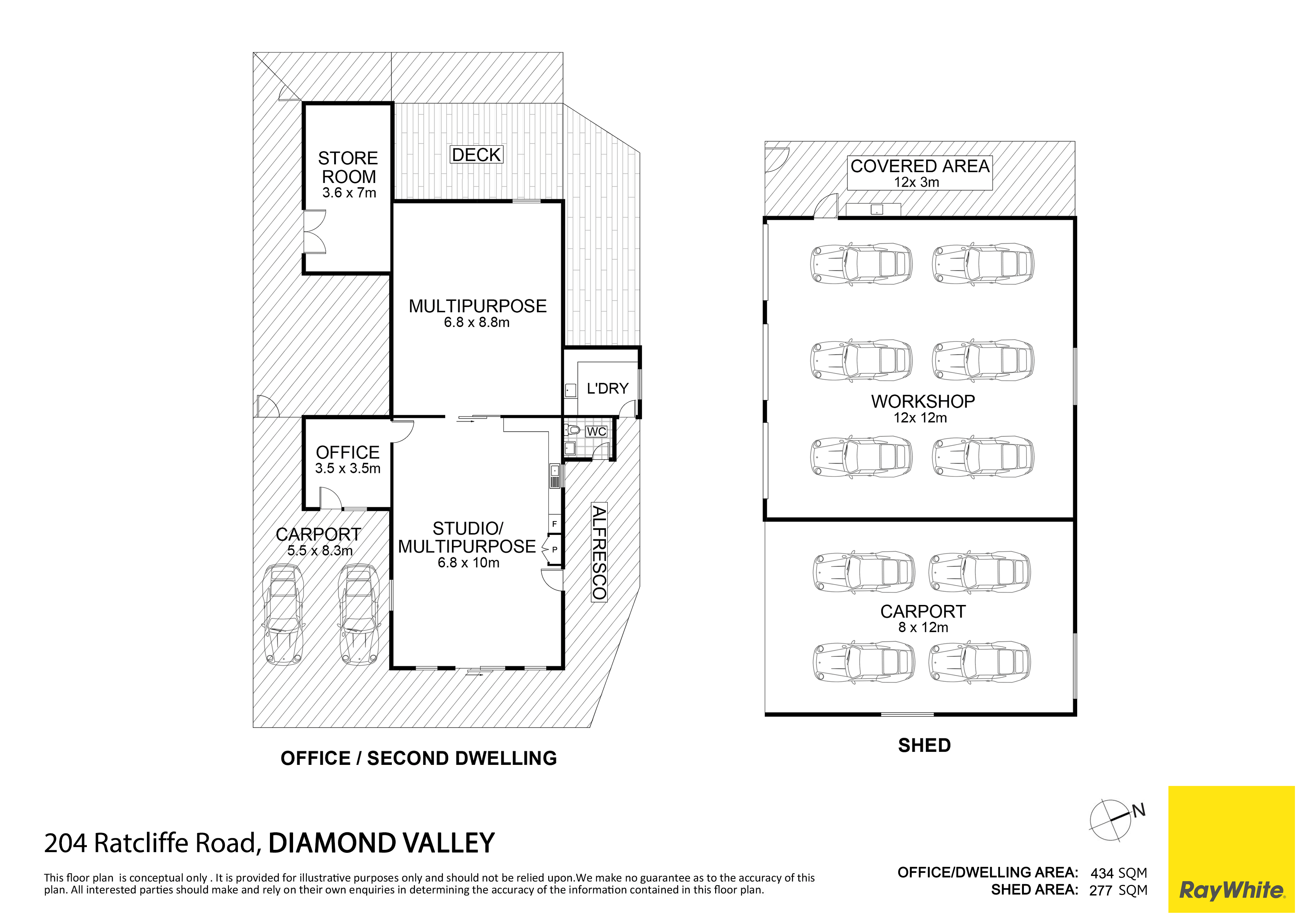 204 Ratcliffe Road, Diamond Valley Auction by Farmbuy.com - floorplan 1