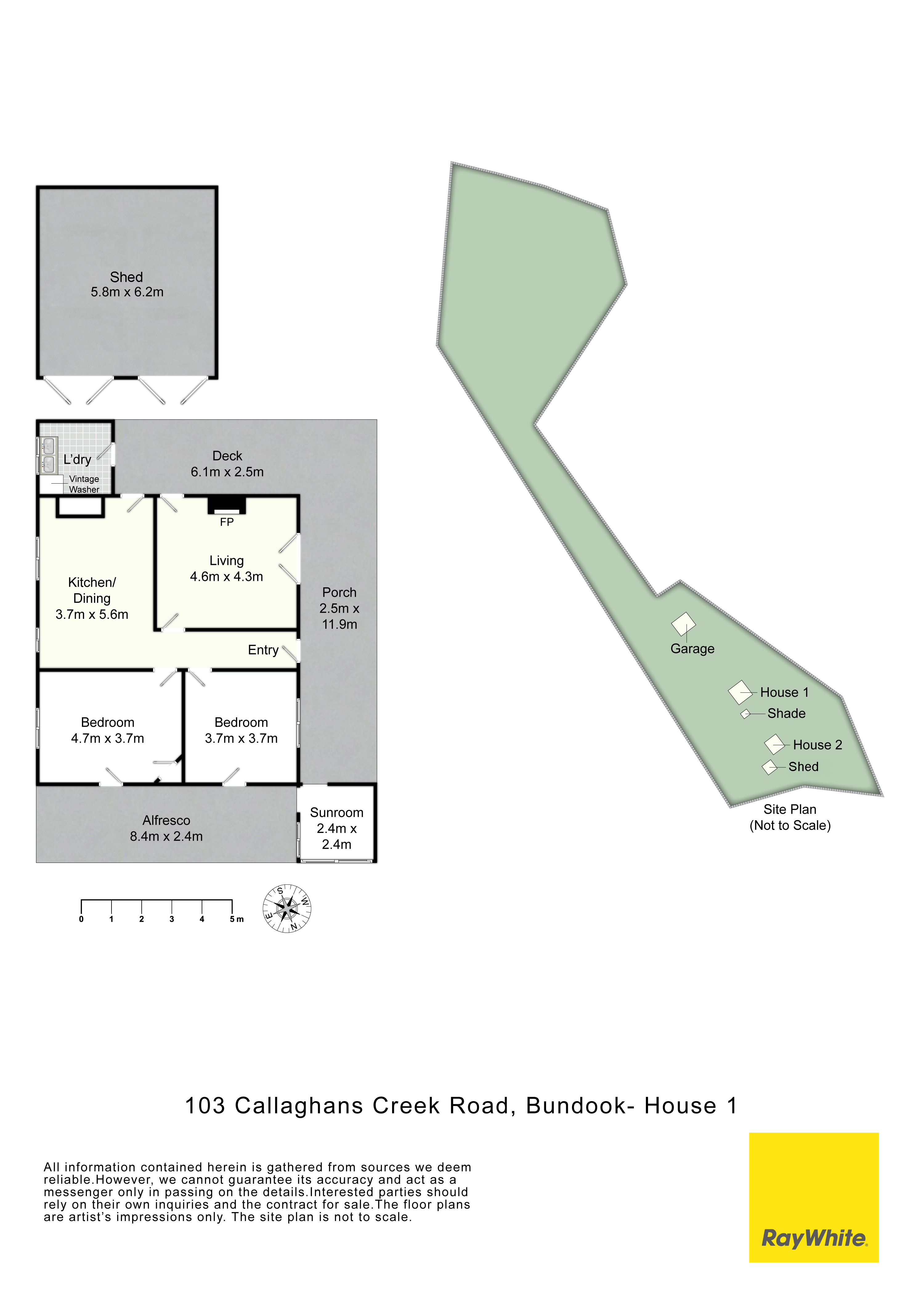 103 Callaghans Creek Road, Bundook Auction by Farmbuy.com - floorplan 2