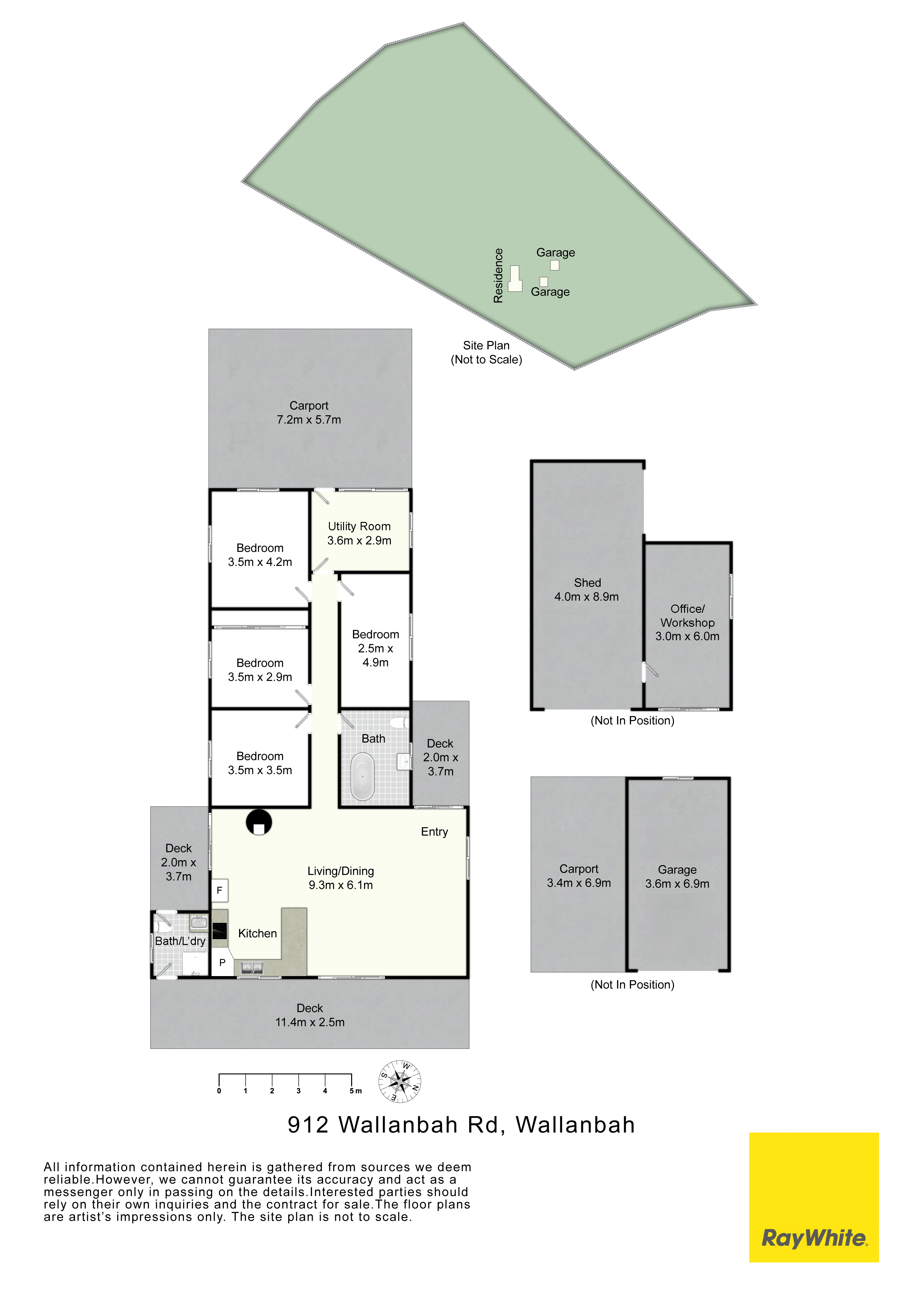 912 Wallanbah Road, Via, Gloucester For Sale by Farmbuy.com - floorplan 1