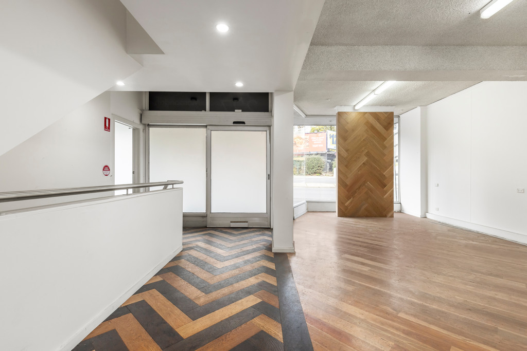 Commanding two-level commercial building in the heart of the Ringwood Activity Centre.