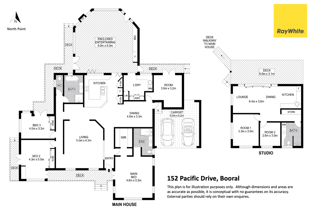 152 Pacific Drive, Booral For Sale by Farmbuy.com - floorplan 1