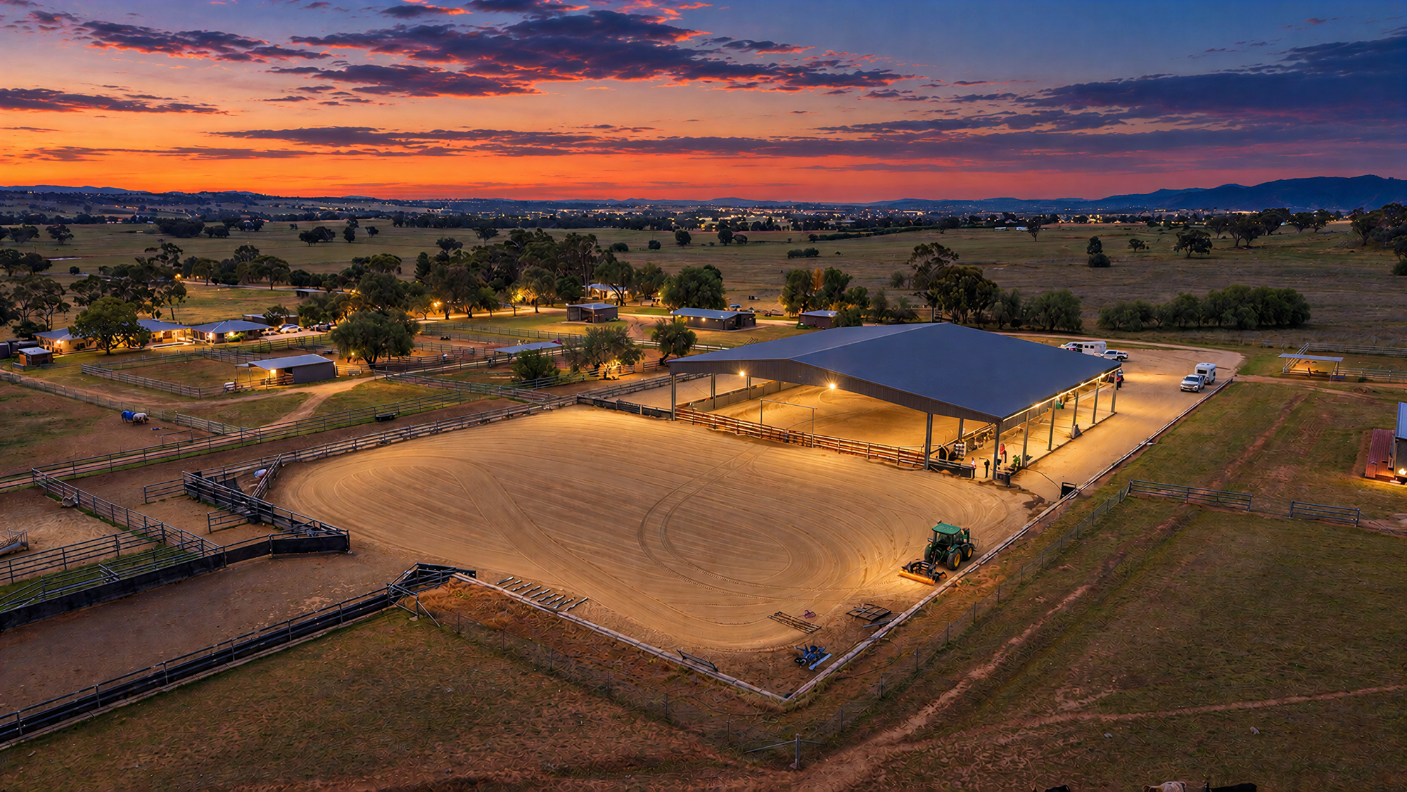 Farm For Sale - NSW - Tamworth - 2340 - TURN-KEY PURPOSE BUILT EQUINE FACILTY - ONE OF THE BEST IN THE REGION 