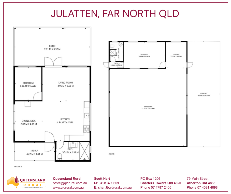 Julatten For Sale by Farmbuy.com - floorplan 2