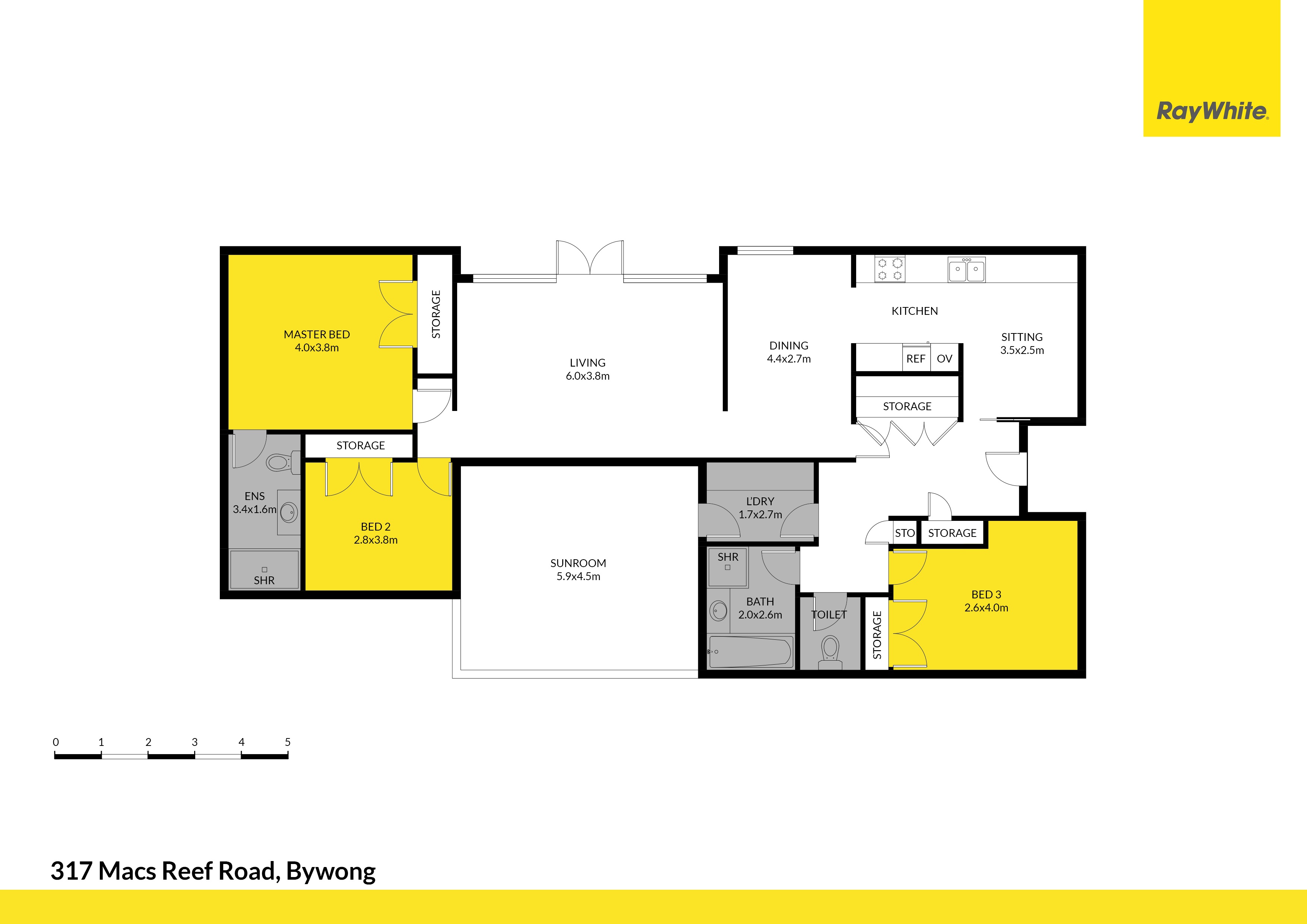 317 Macs Reef Road, Bywong For Sale by Farmbuy.com - floorplan 1