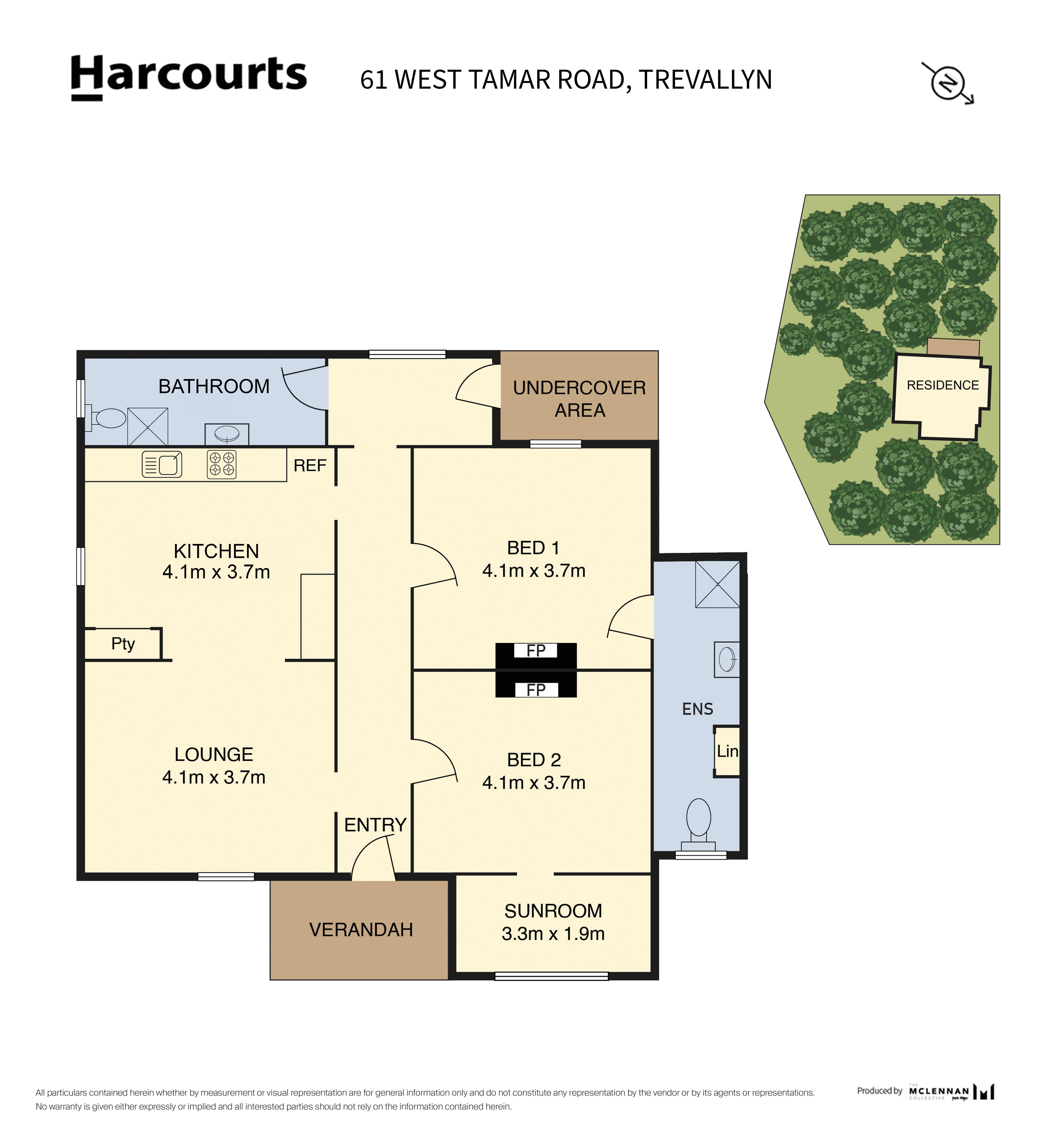 61 West Tamar Road, TREVALLYN, TAS 7250 House for Sale