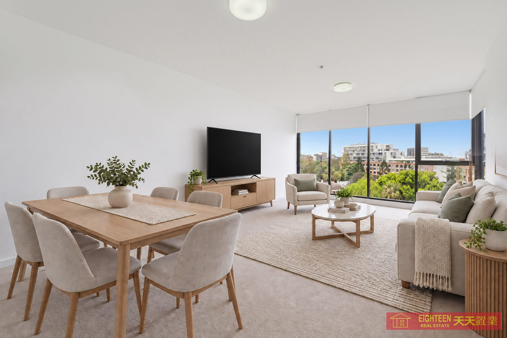 Modern Two-Bedroom Apartment with Study & Riverside Location