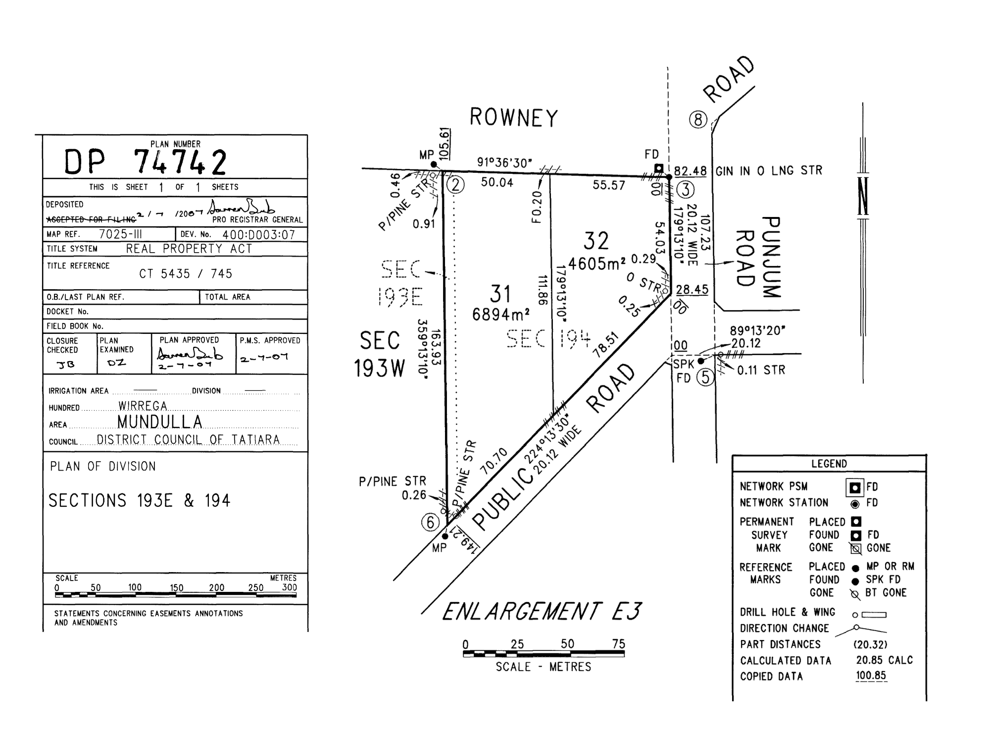 Lot 32 Rowney Road, Mundulla For Sale by Farmbuy.com - floorplan 1