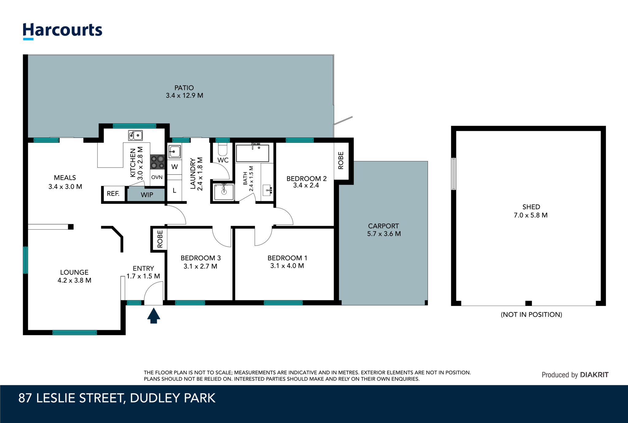 87 Leslie Street, DUDLEY PARK, WA 6210 House for Sale
